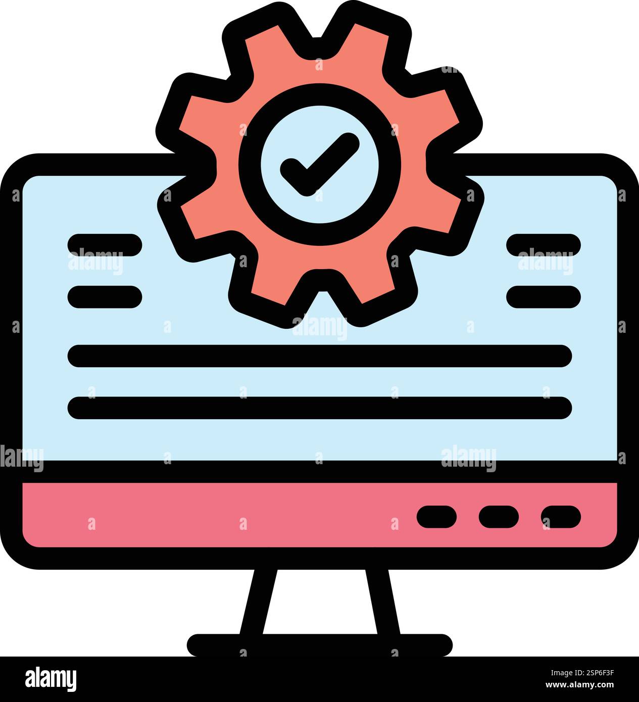 Testing Vector Icon Design Illustration Stock Vector Image & Art - Alamy