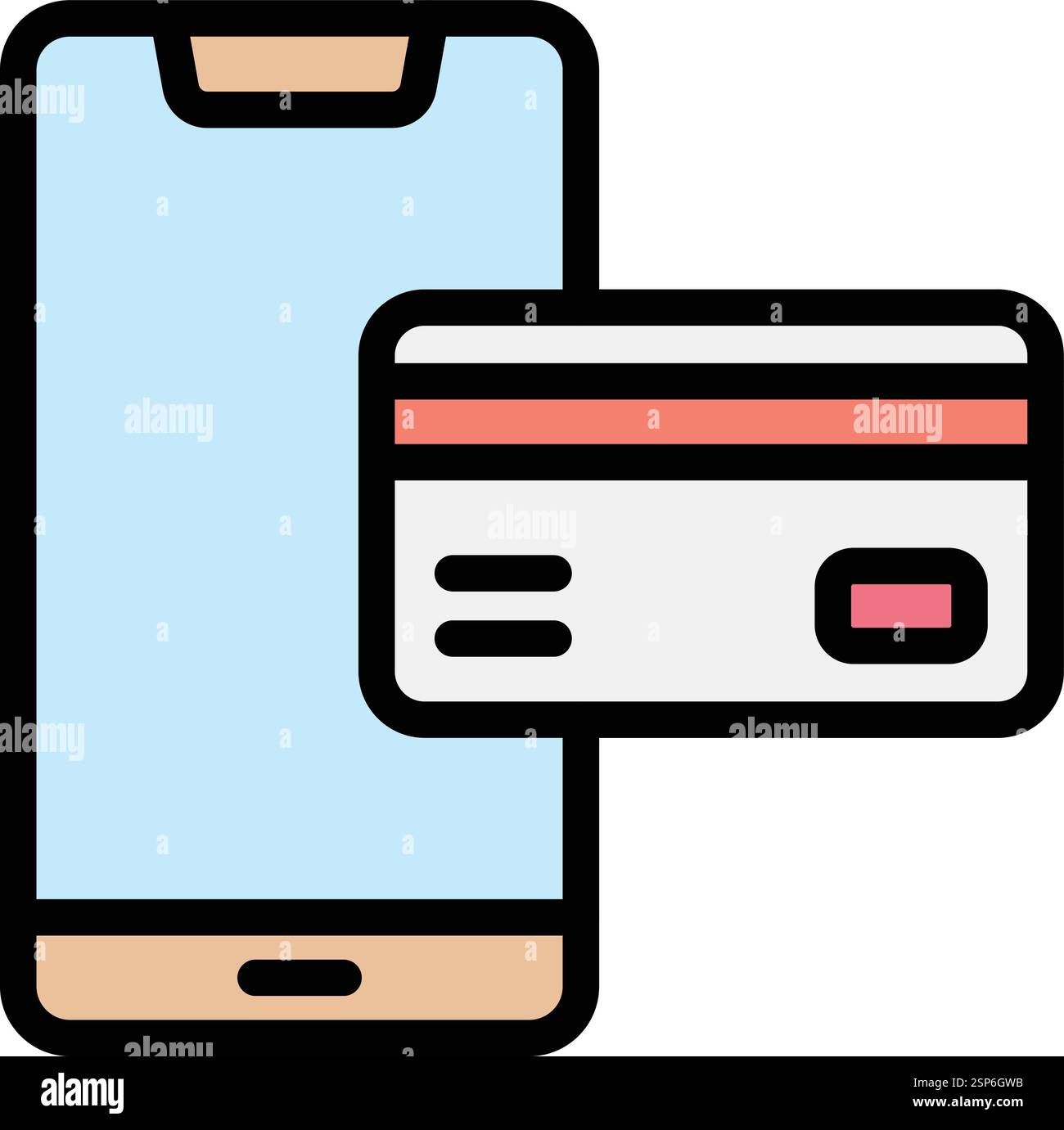 Payment method Vector Icon Design Illustration Stock Vector