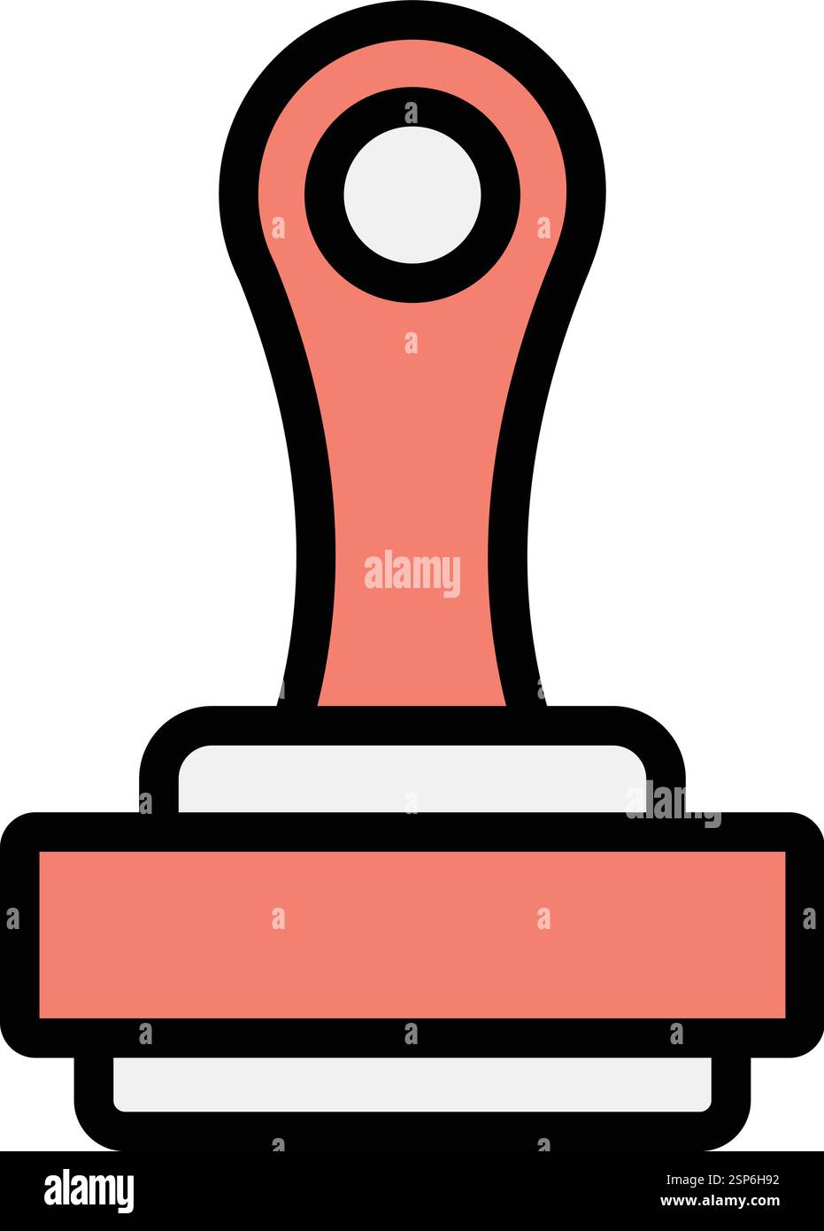 Stamp Vector Icon Design Illustration Stock Vector