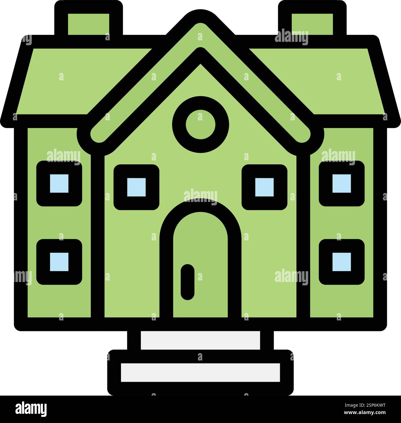House Vector Icon Design Illustration Stock Vector