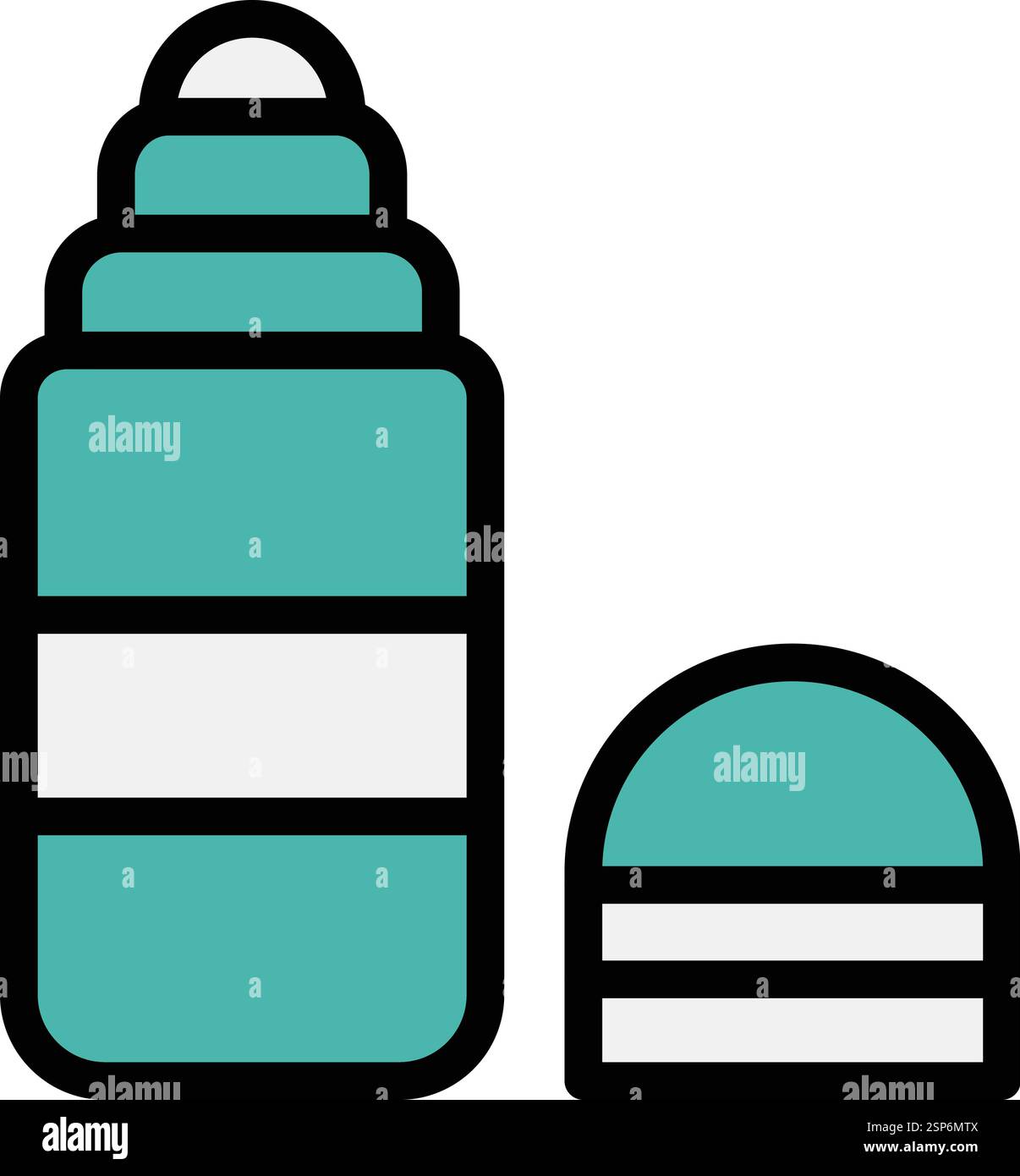 Roll on Vector Icon Design Illustration Stock Vector