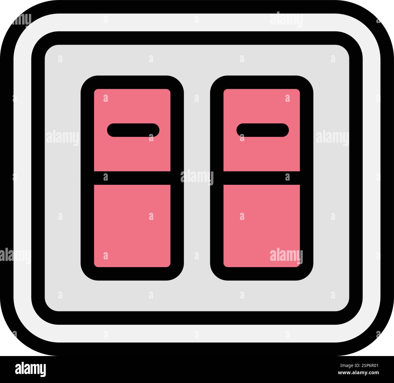 Switch Vector Icon Design Illustration Stock Vector