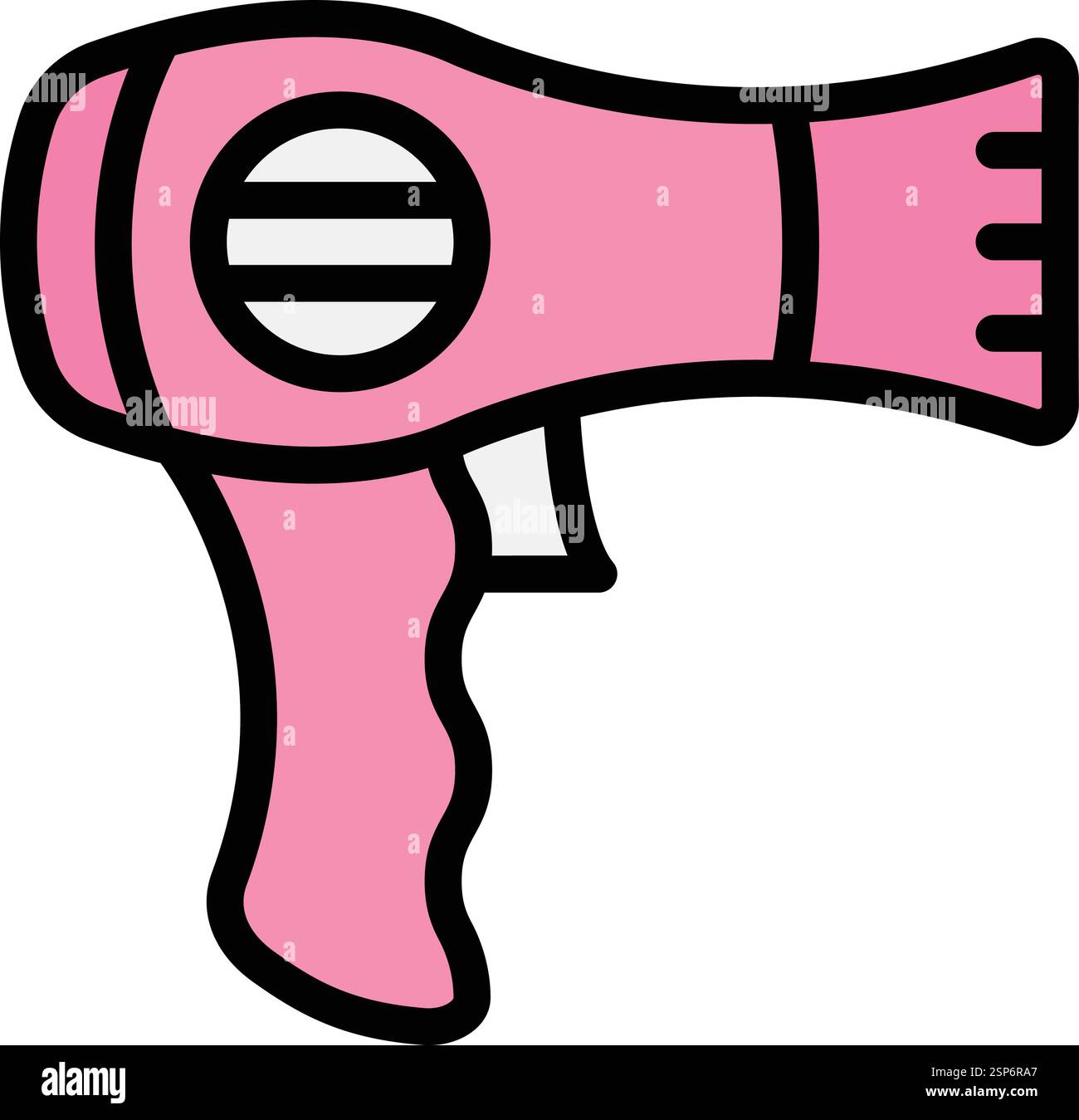 Hair dryer Vector Icon Design Illustration Stock Vector