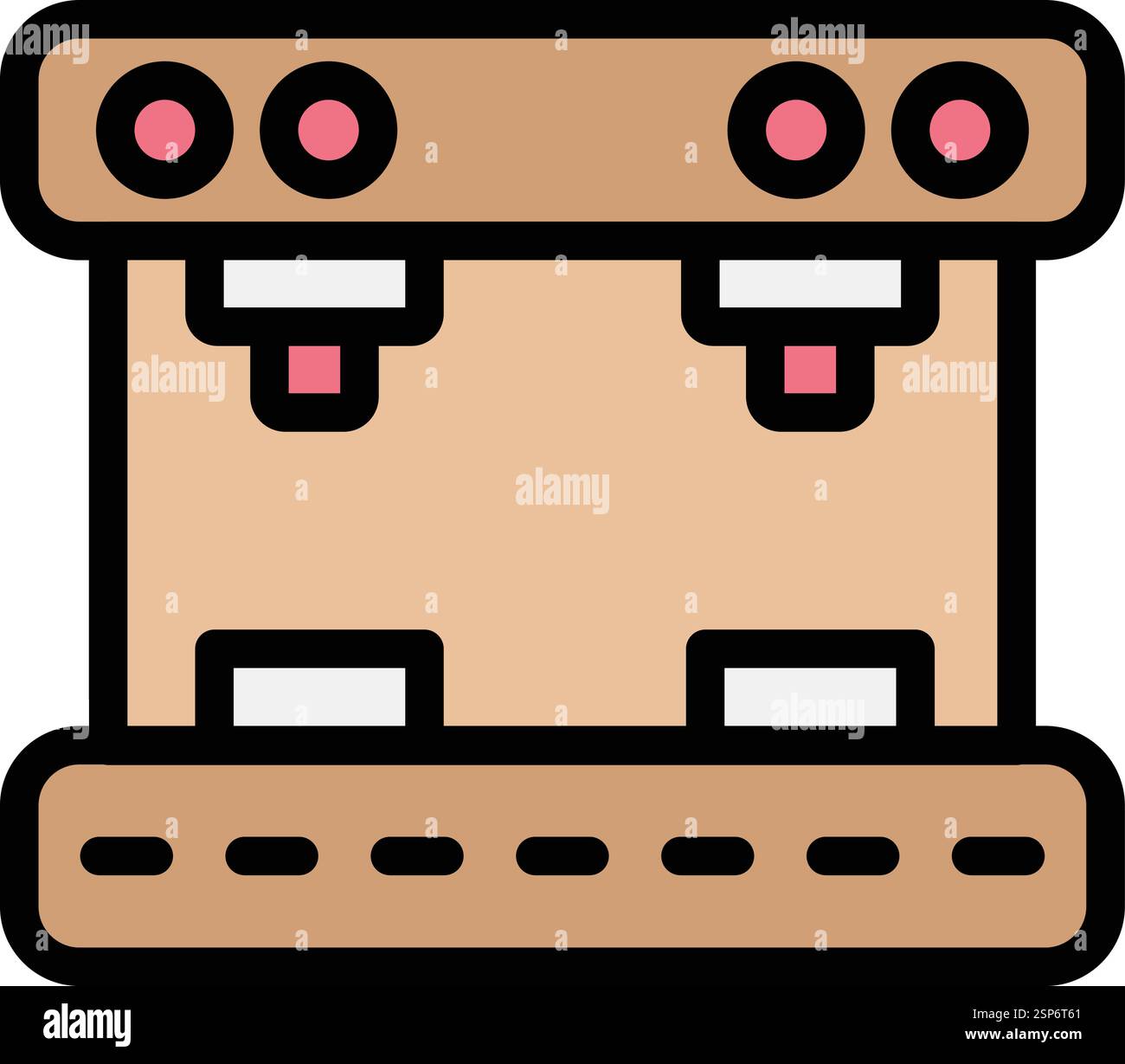 Coffee machine Vector Icon Design Illustration Stock Vector