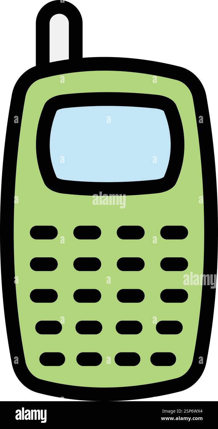 Phone Vector Icon Design Illustration Stock Vector