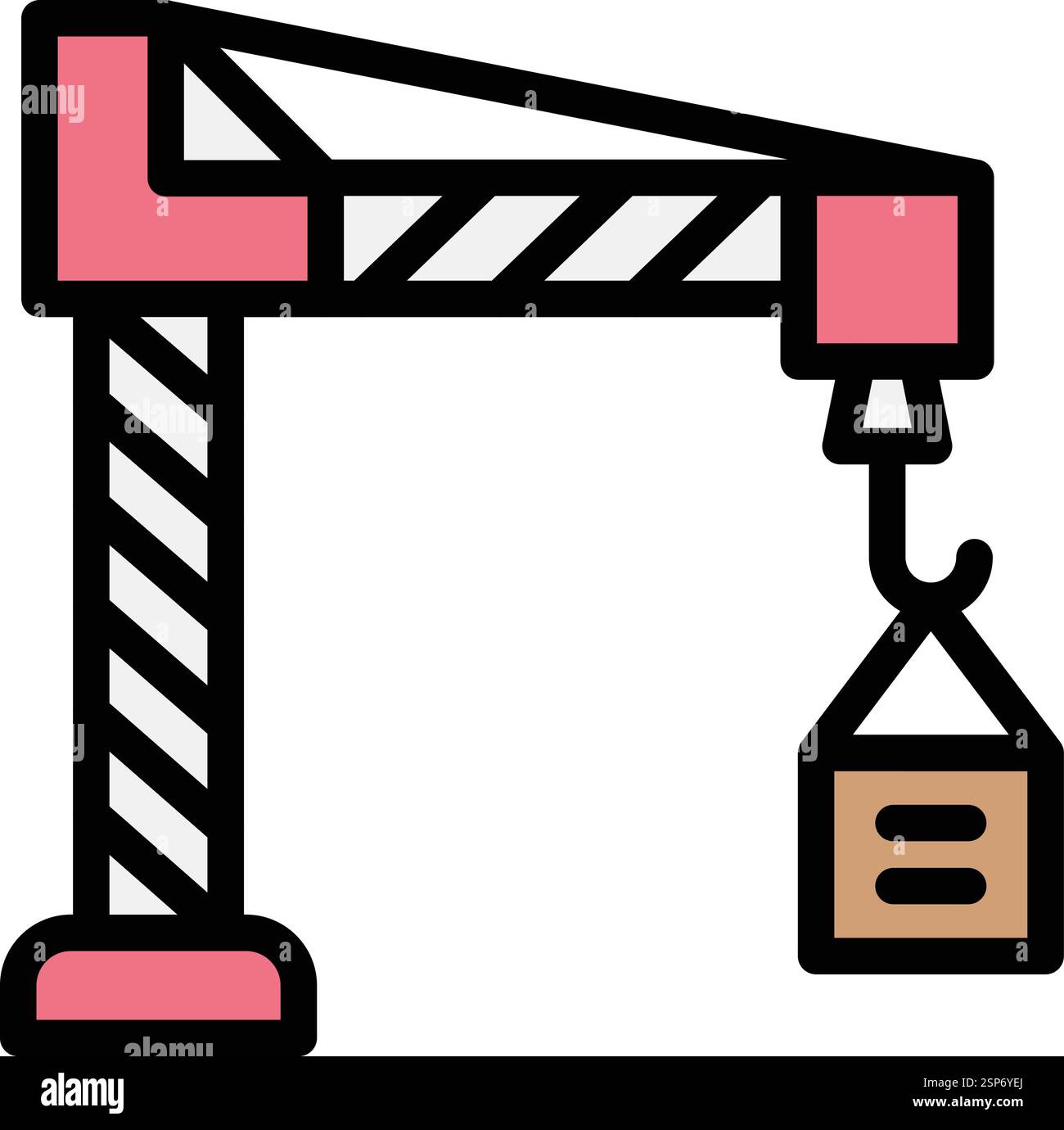 Construction Vector Icon Design Illustration Stock Vector