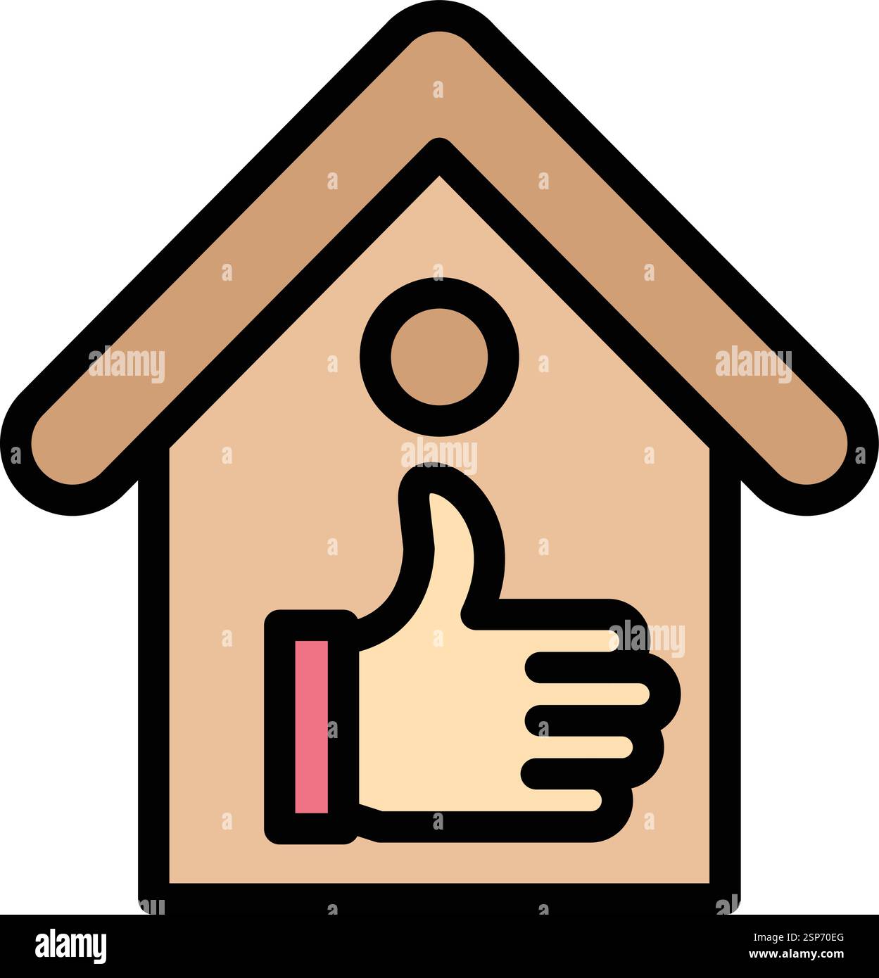 House Like Vector Icon Design Illustration Stock Vector