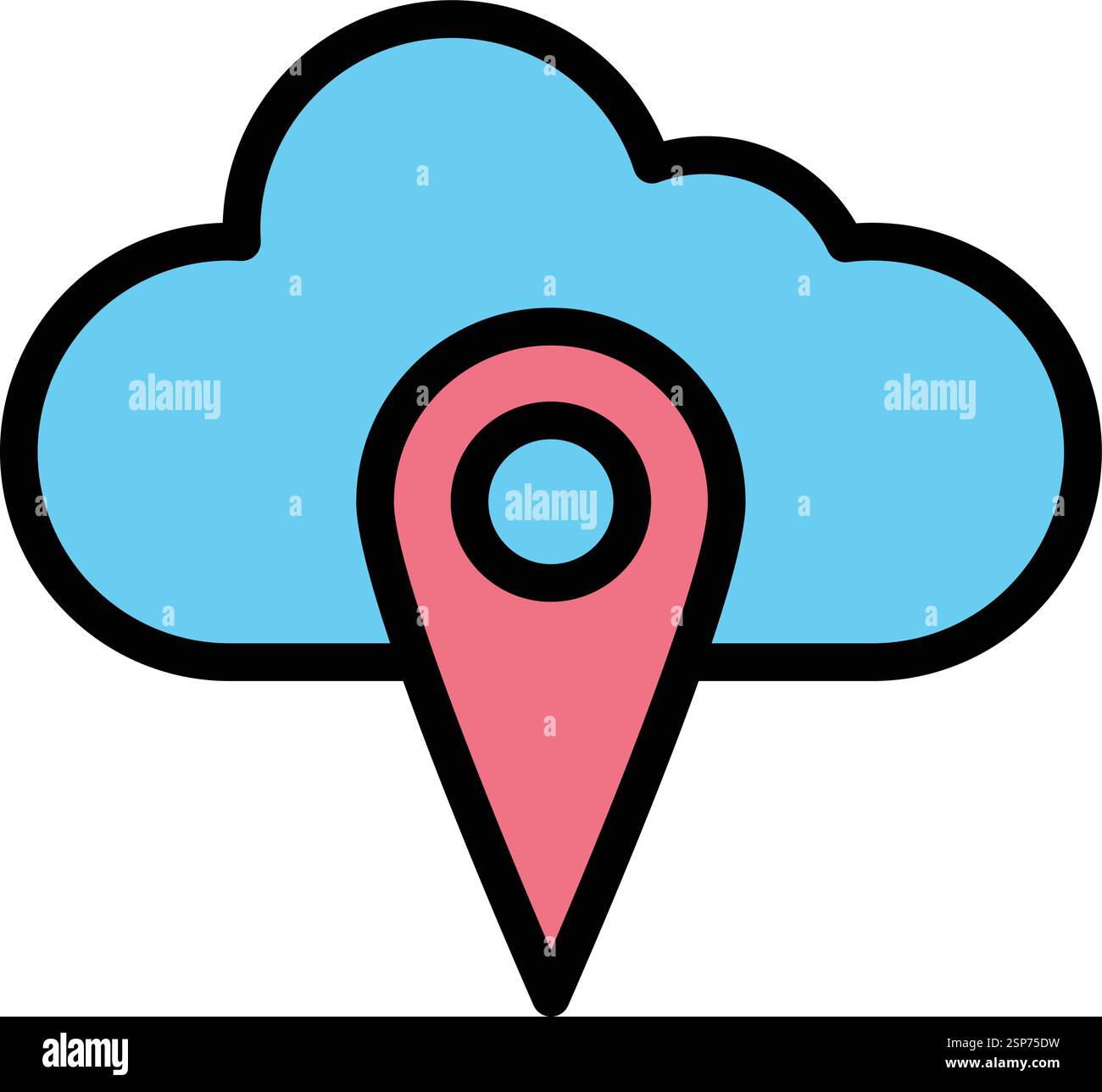 Placeholder Vector Icon Design Illustration Stock Vector