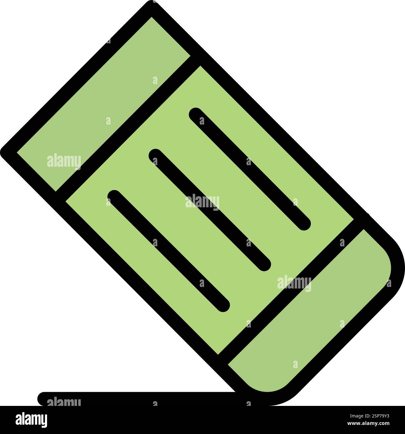 Eraser tool Vector Icon Design Illustration Stock Vector