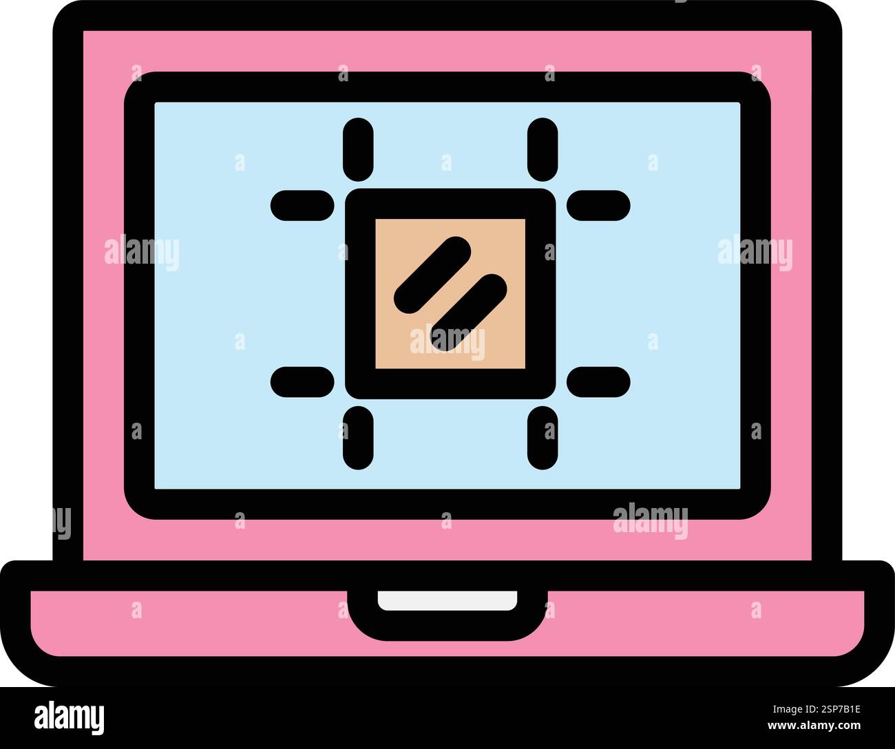 Artboard Vector Icon Design Illustration Stock Vector