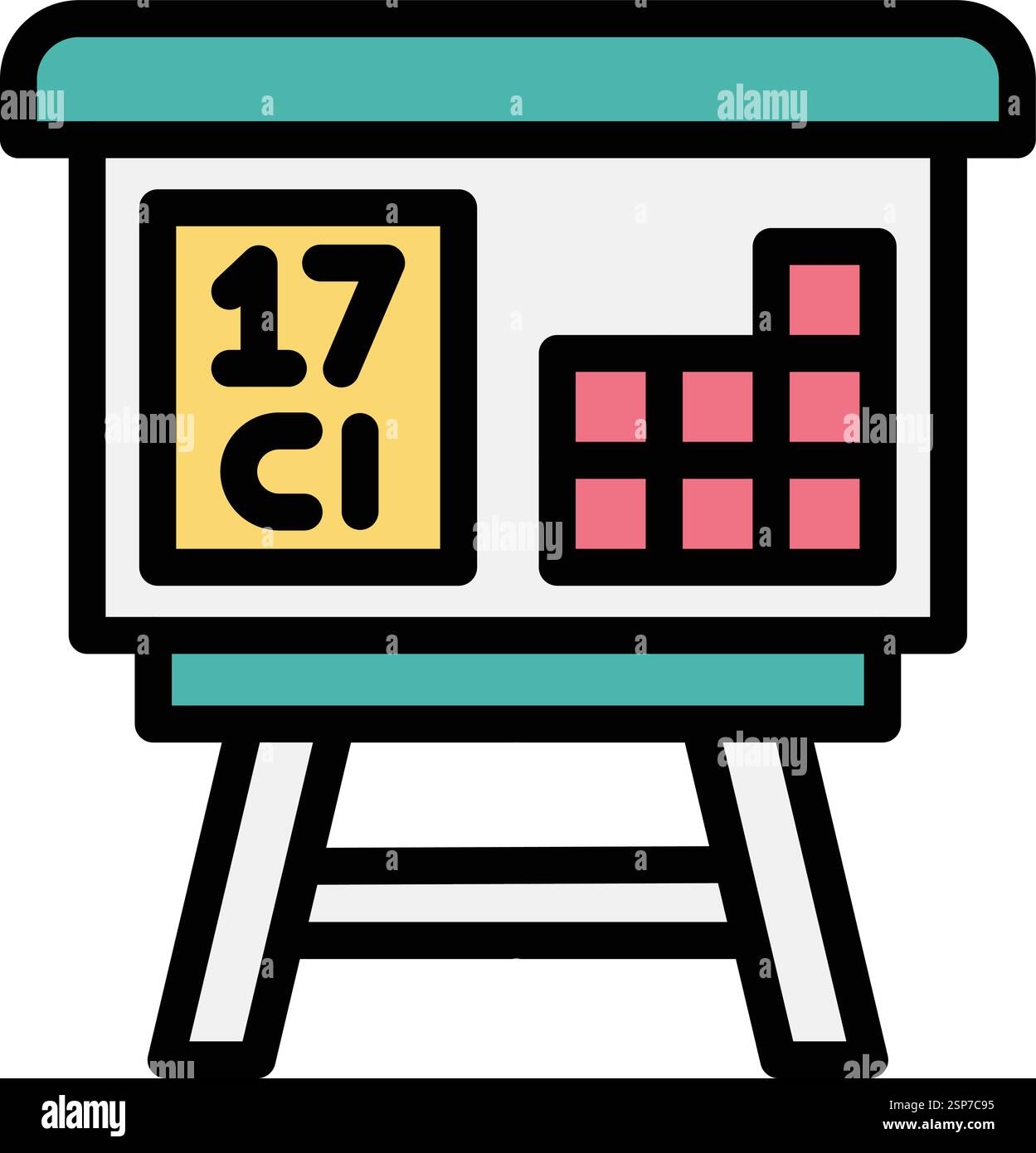 Periodic table of elements vector vectors hi-res stock photography and ...