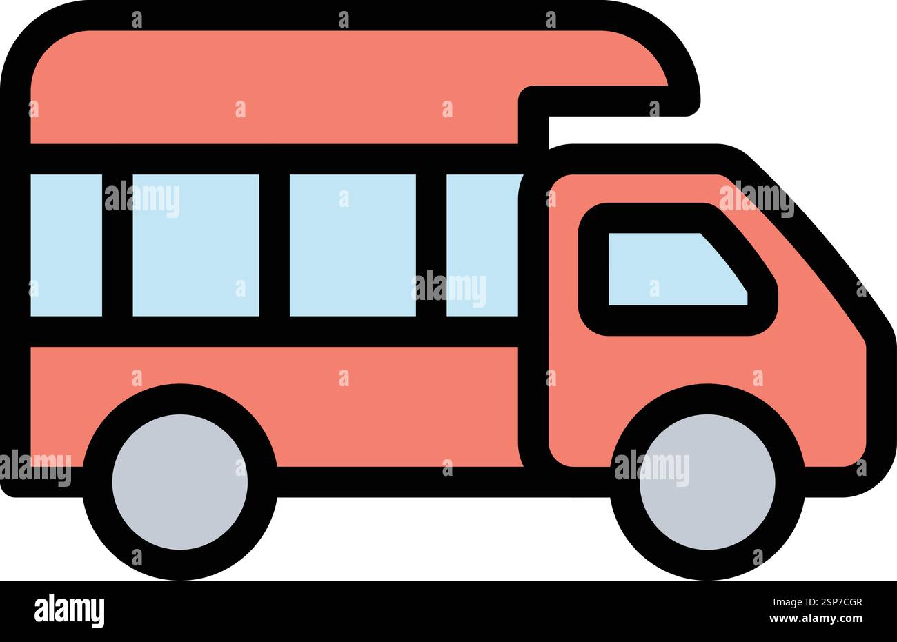 Truck Vector Icon Design Illustration Stock Vector