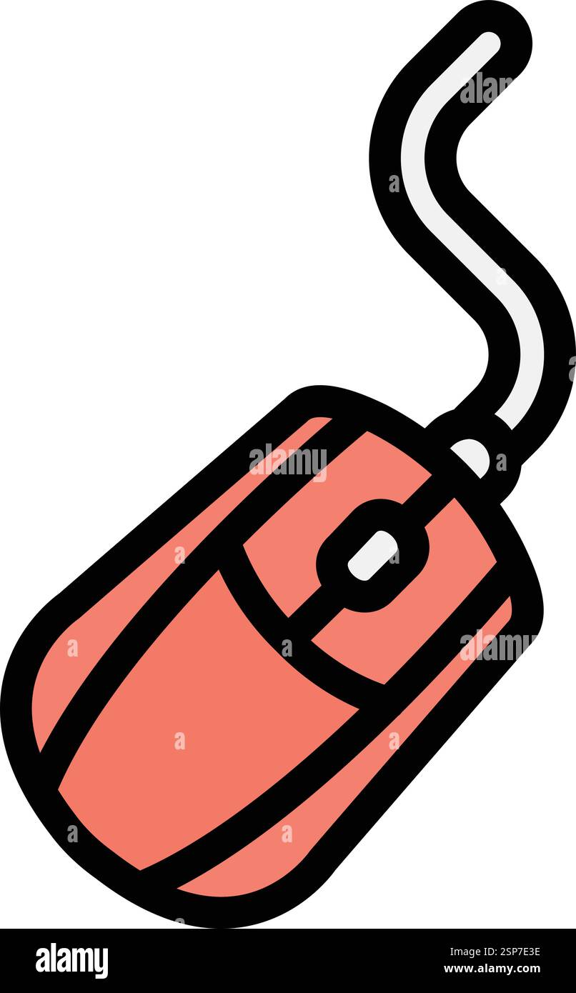 Mouse Vector Icon Design Illustration Stock Vector