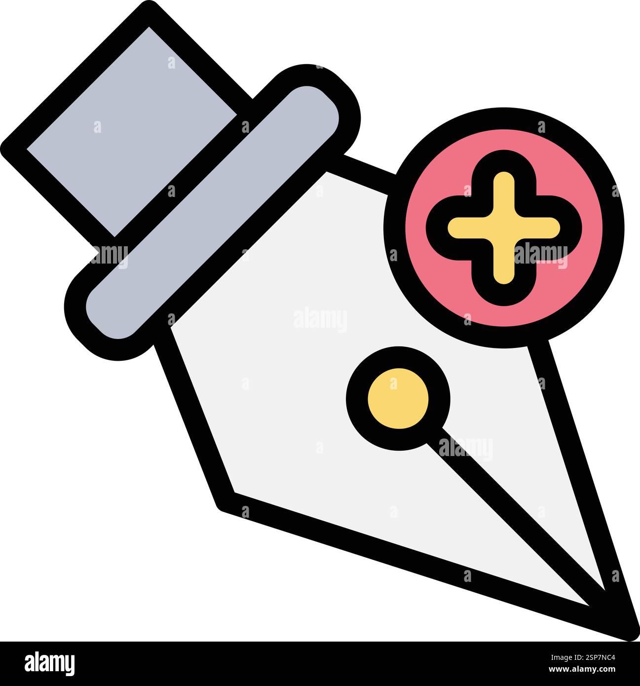 Add anchor Vector Icon Design Illustration Stock Vector Image & Art - Alamy