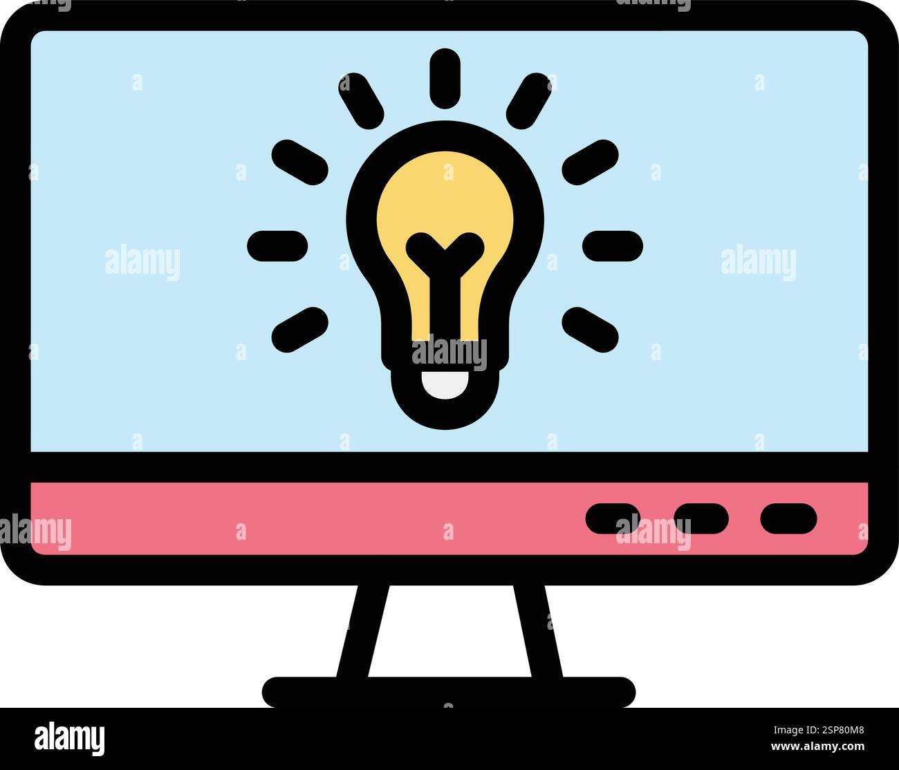 Idea Vector Icon Design Illustration Stock Vector Image & Art - Alamy