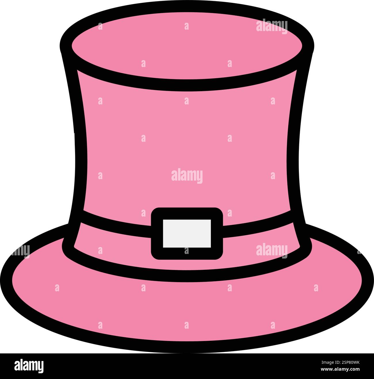 Magic hat Vector Icon Design Illustration Stock Vector