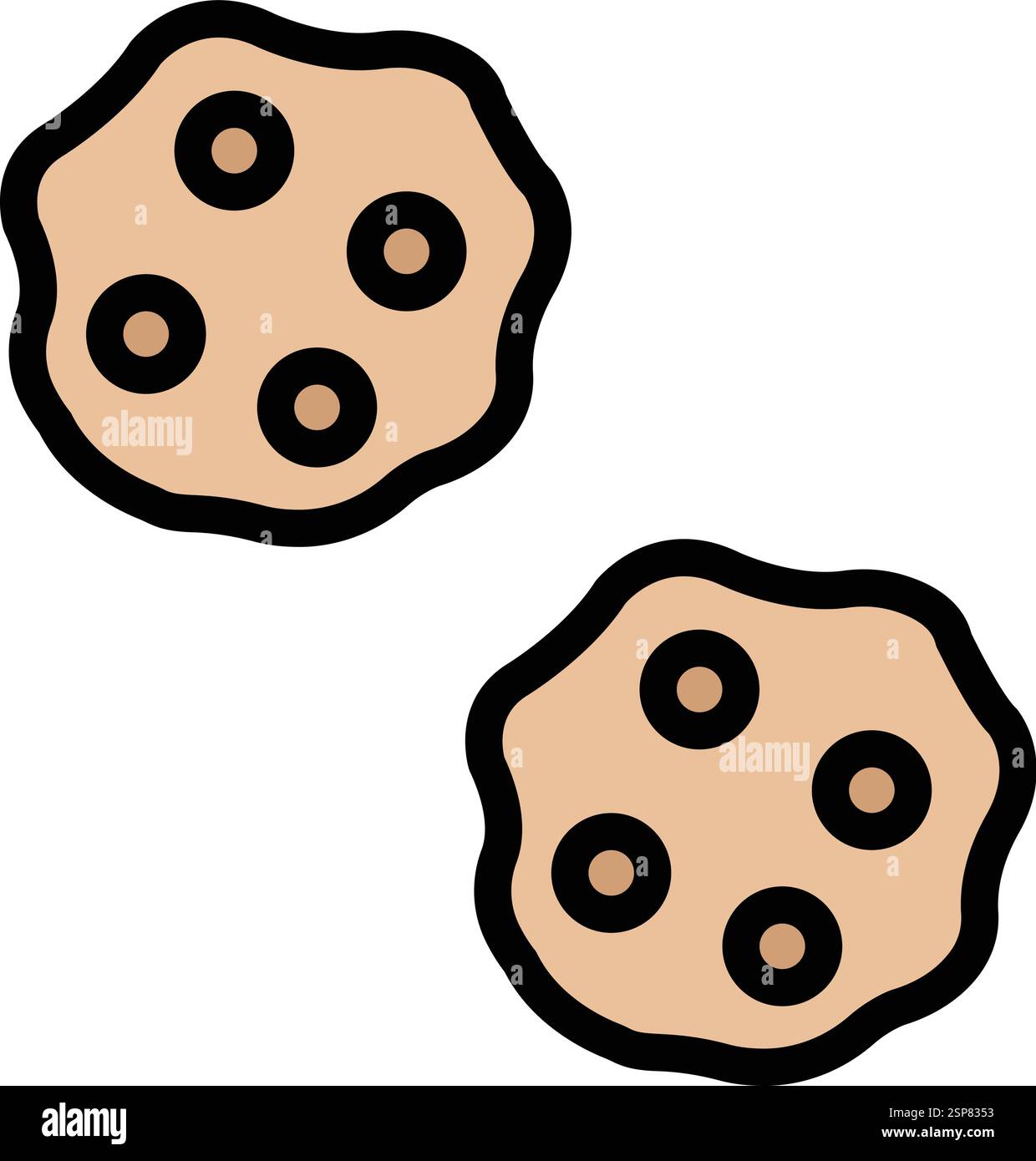 Rock Vector Icon Design Illustration Stock Vector