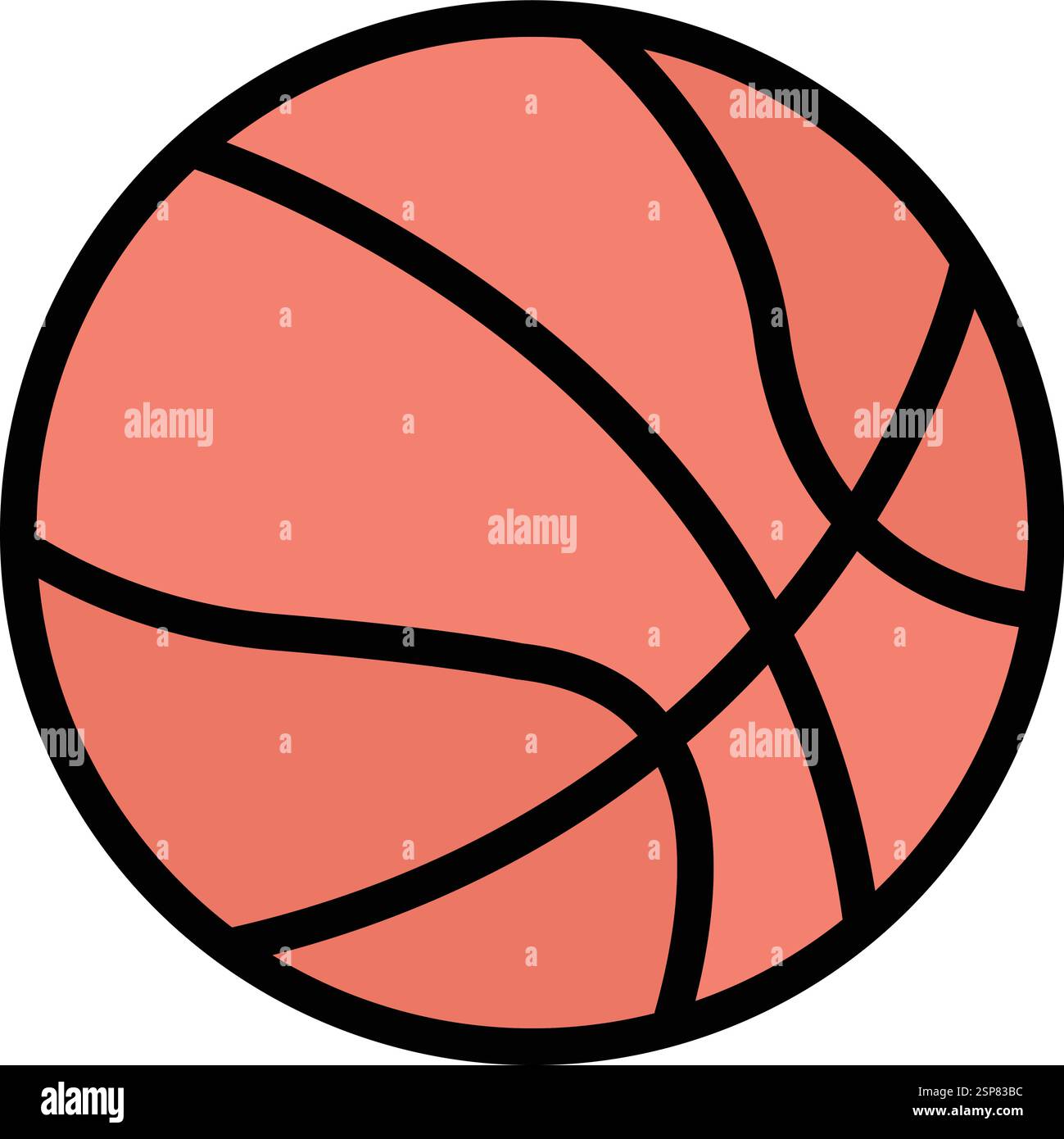 Basketball Vector Icon Design Illustration Stock Vector