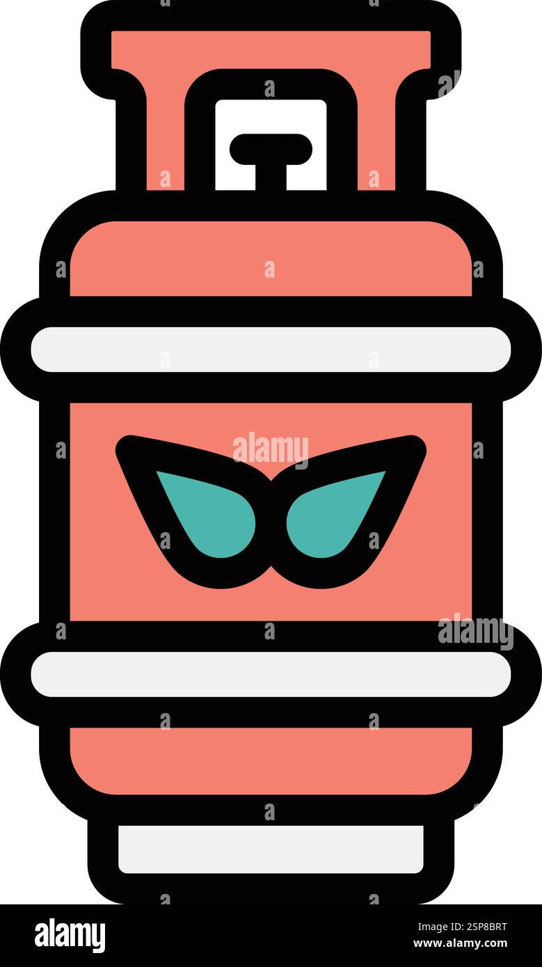 Gas Vector Icon Design Illustration Stock Vector