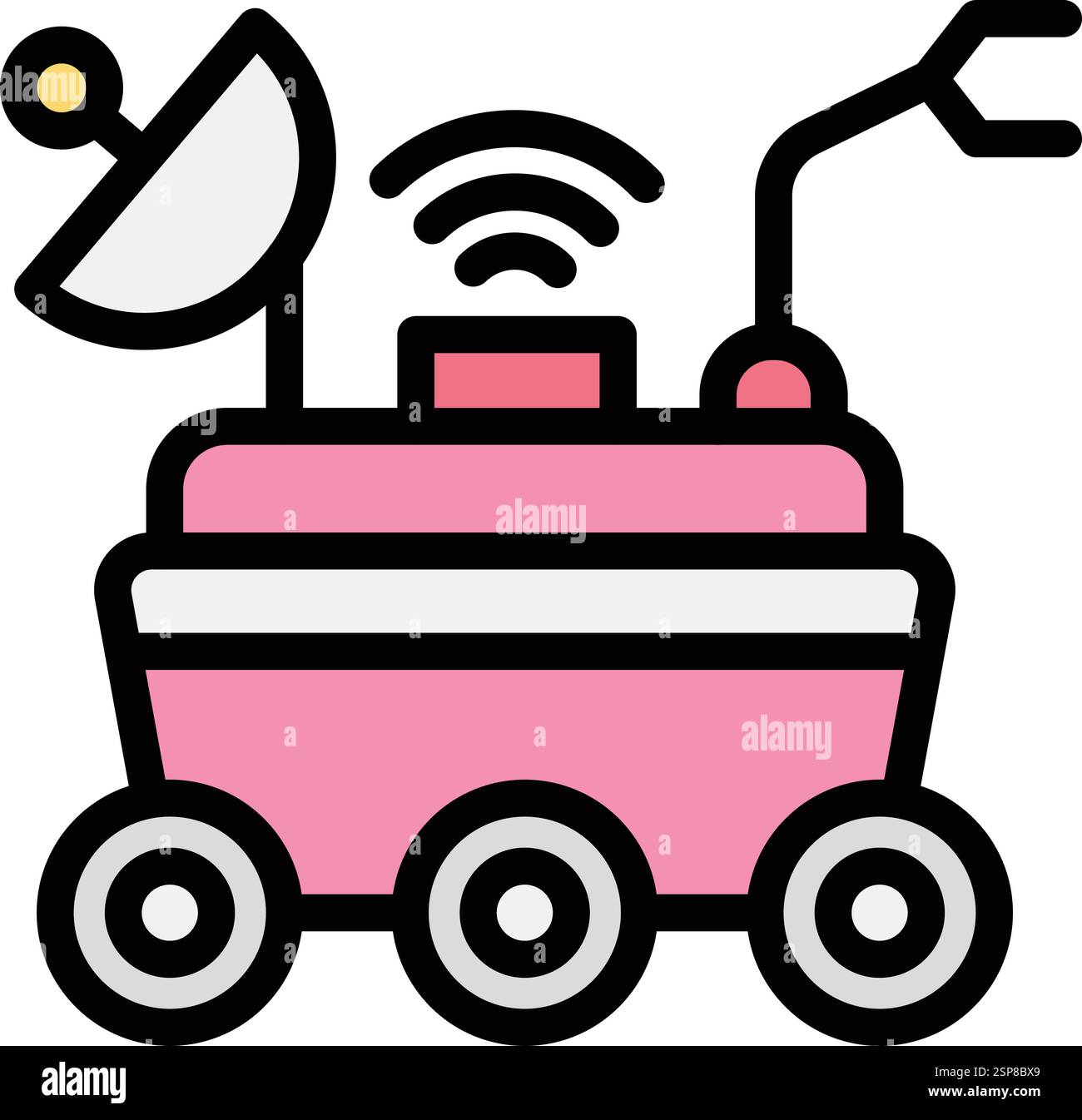 Moonwalker Vector Icon Design Illustration Stock Vector