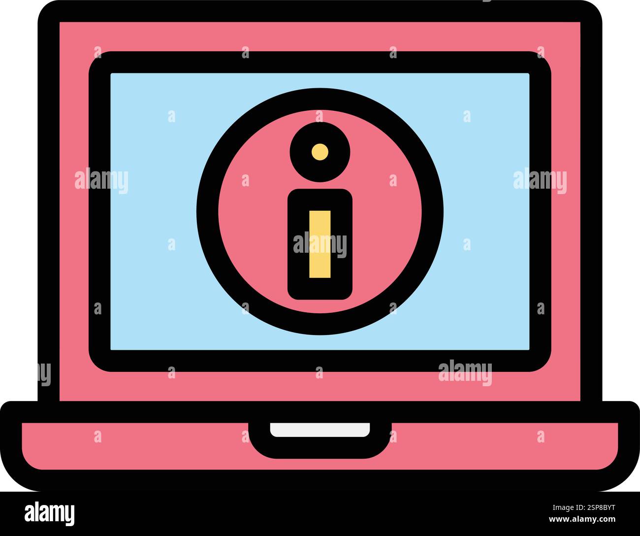 Information Vector Icon Design Illustration Stock Vector