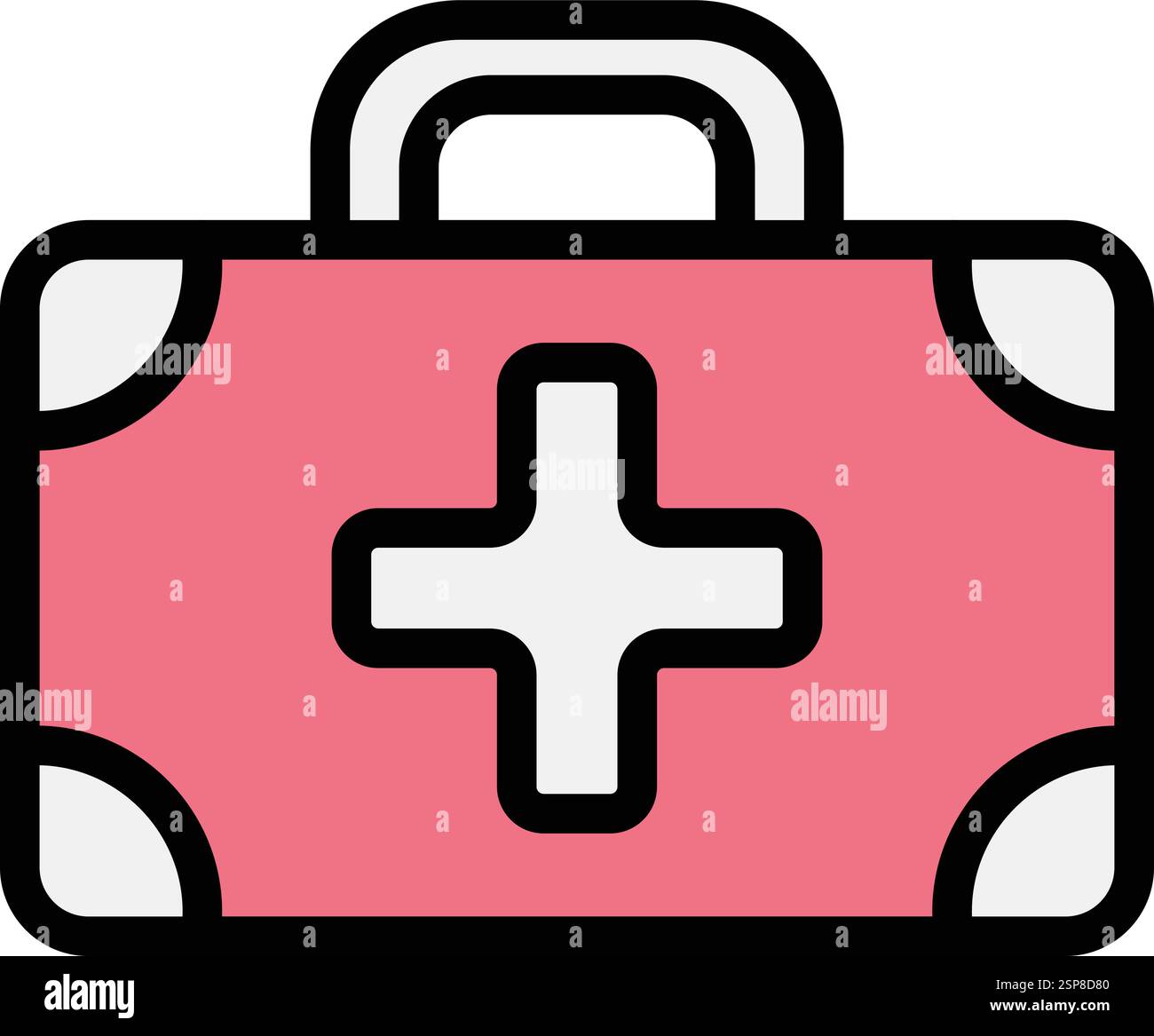 Medical kit Vector Icon Design Illustration Stock Vector