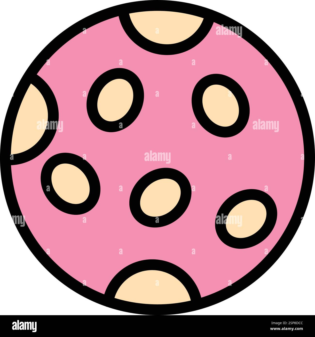 Mars Vector Icon Design Illustration Stock Vector