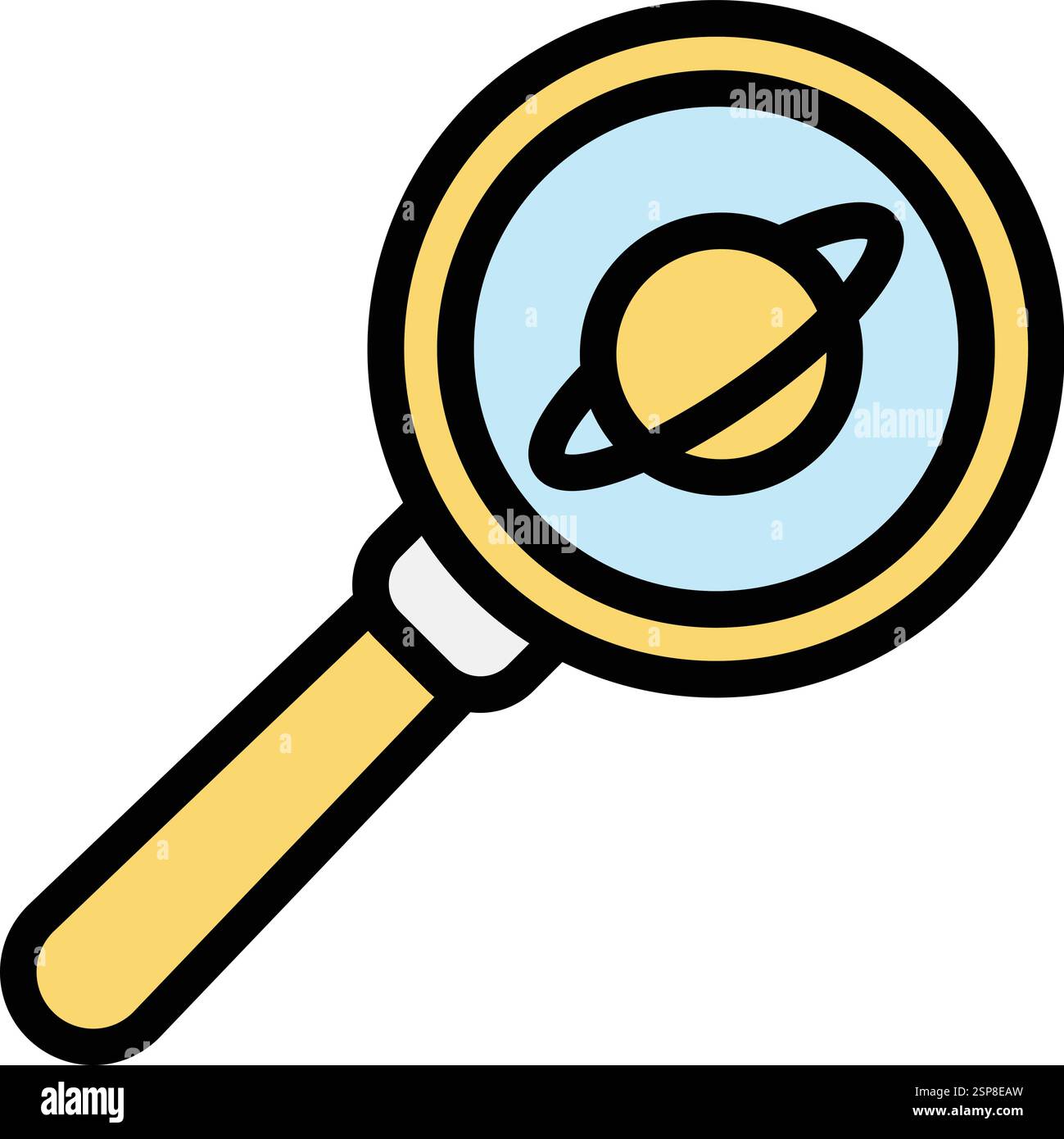 Exploration Vector Icon Design Illustration Stock Vector
