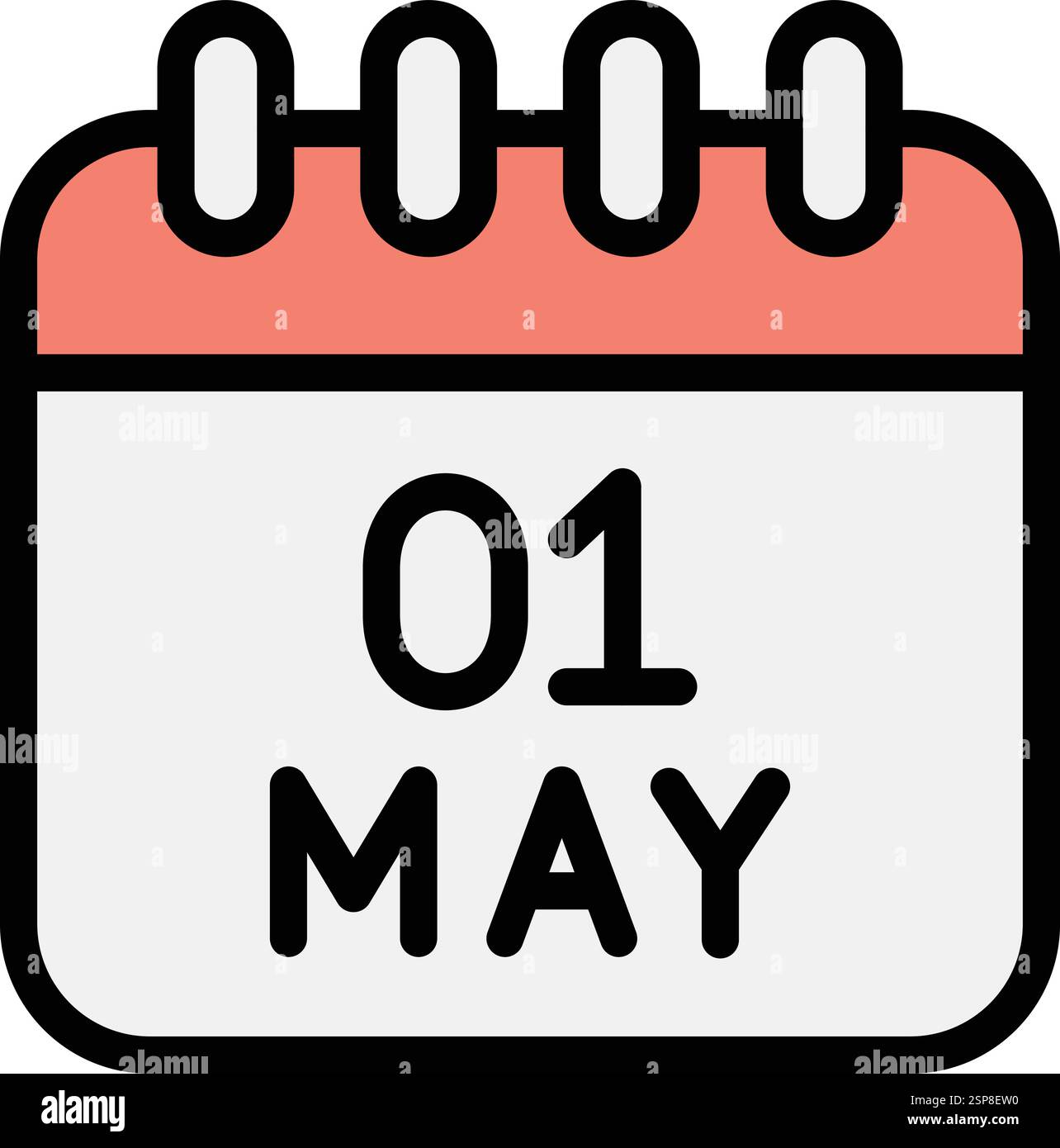 Calendar Vector Icon Design Illustration Stock Vector