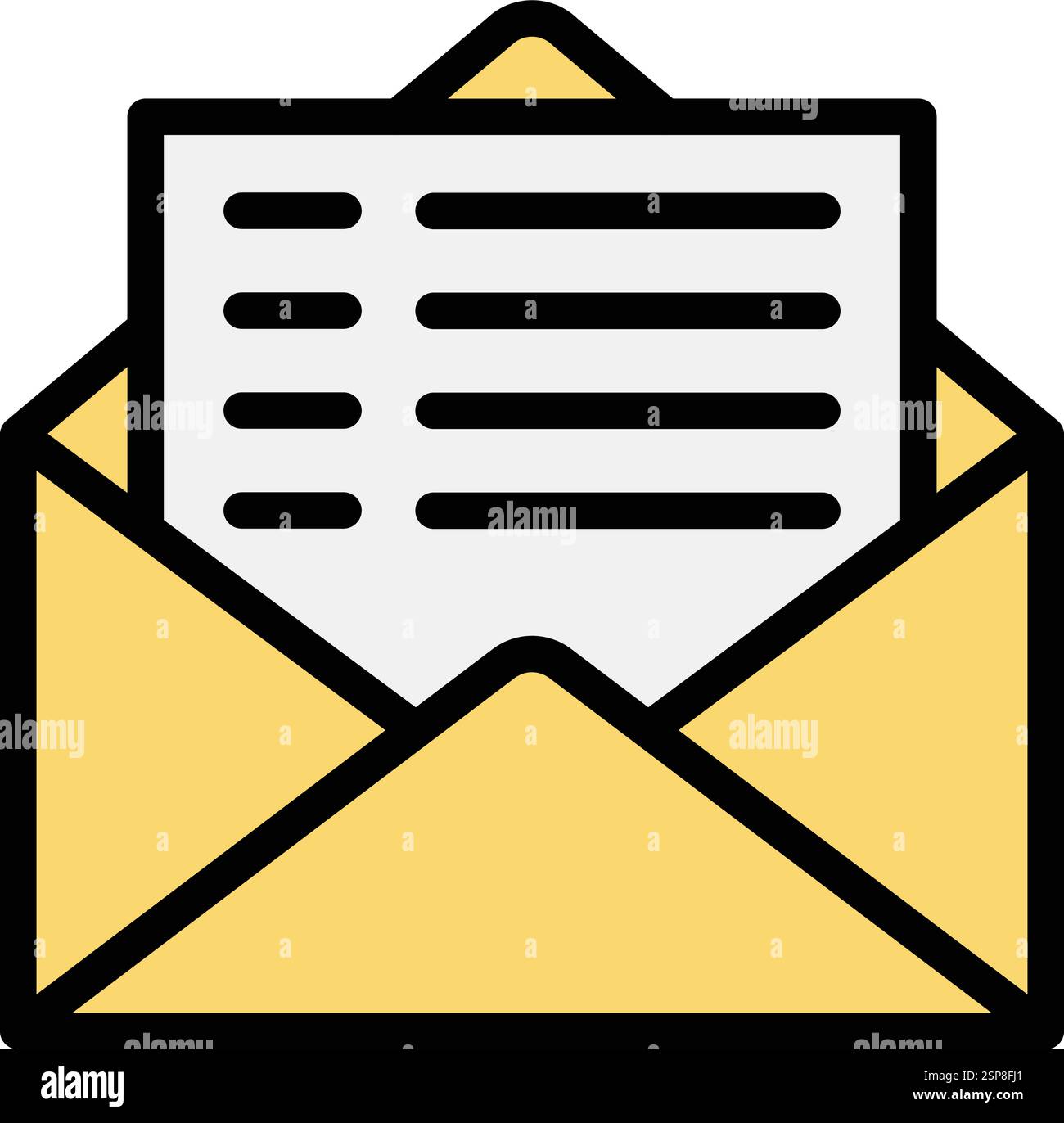 Mailing Vector Icon Design Illustration Stock Vector