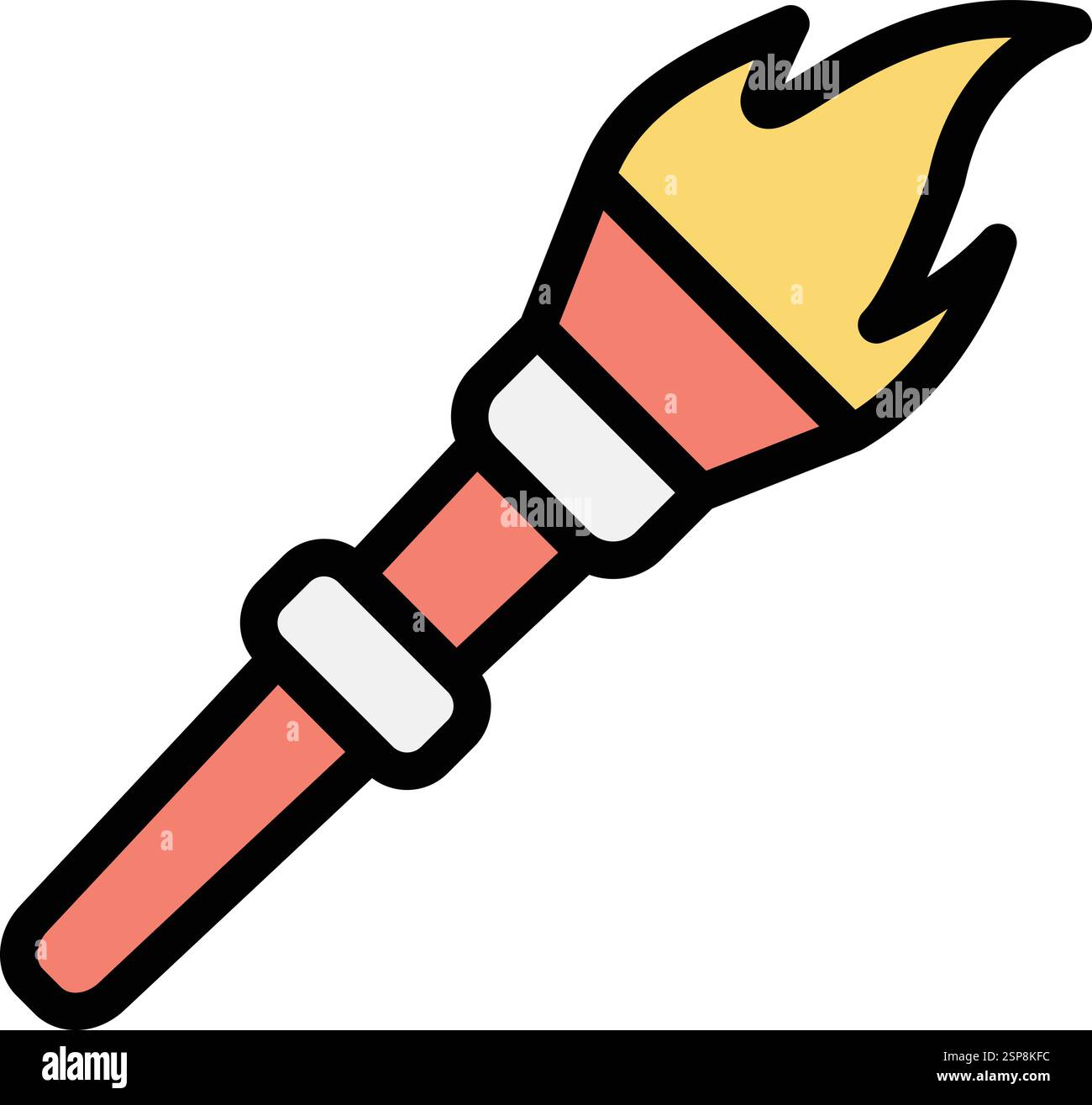 Flame Vector Icon Design Illustration Stock Vector Image & Art - Alamy