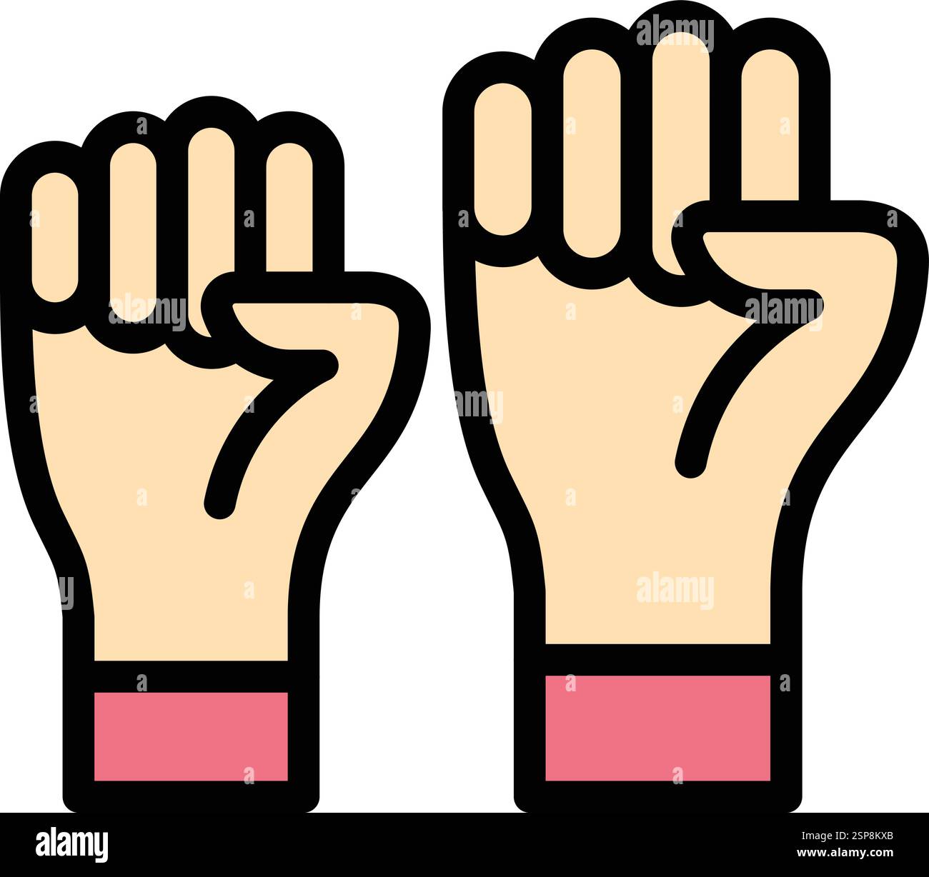 Protest Vector Icon Design Illustration Stock Vector