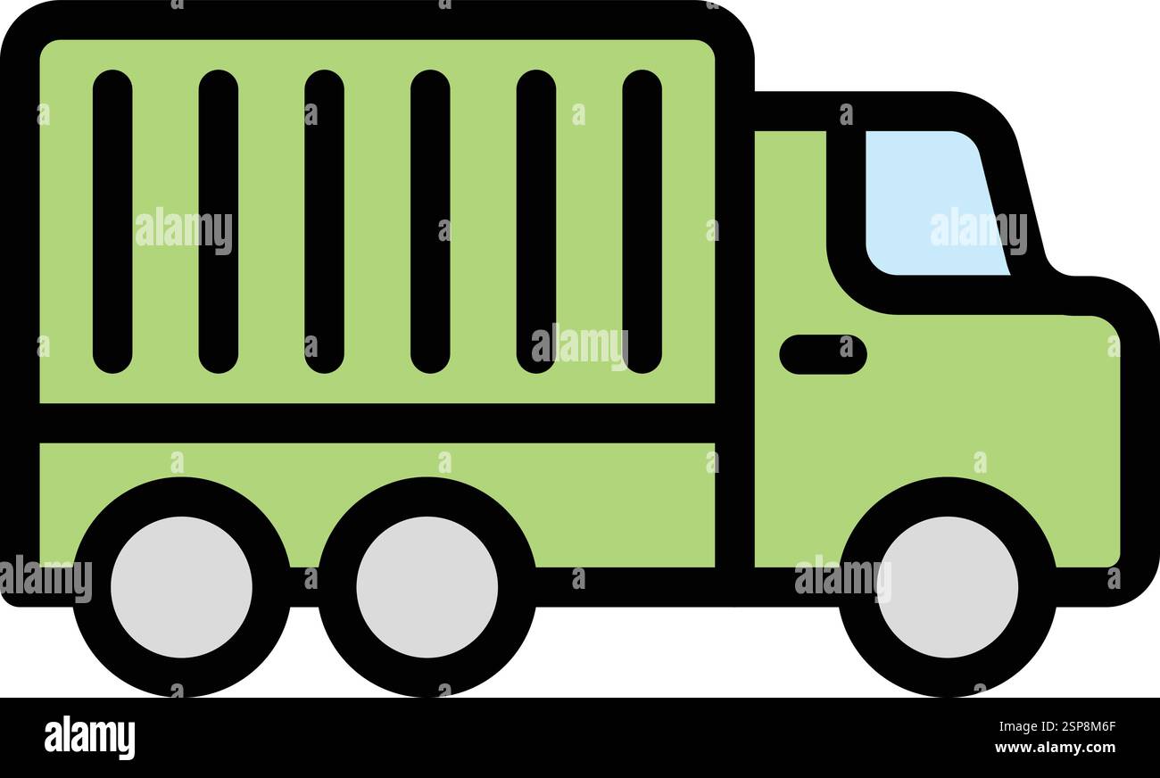 Truck Vector Icon Design Illustration Stock Vector