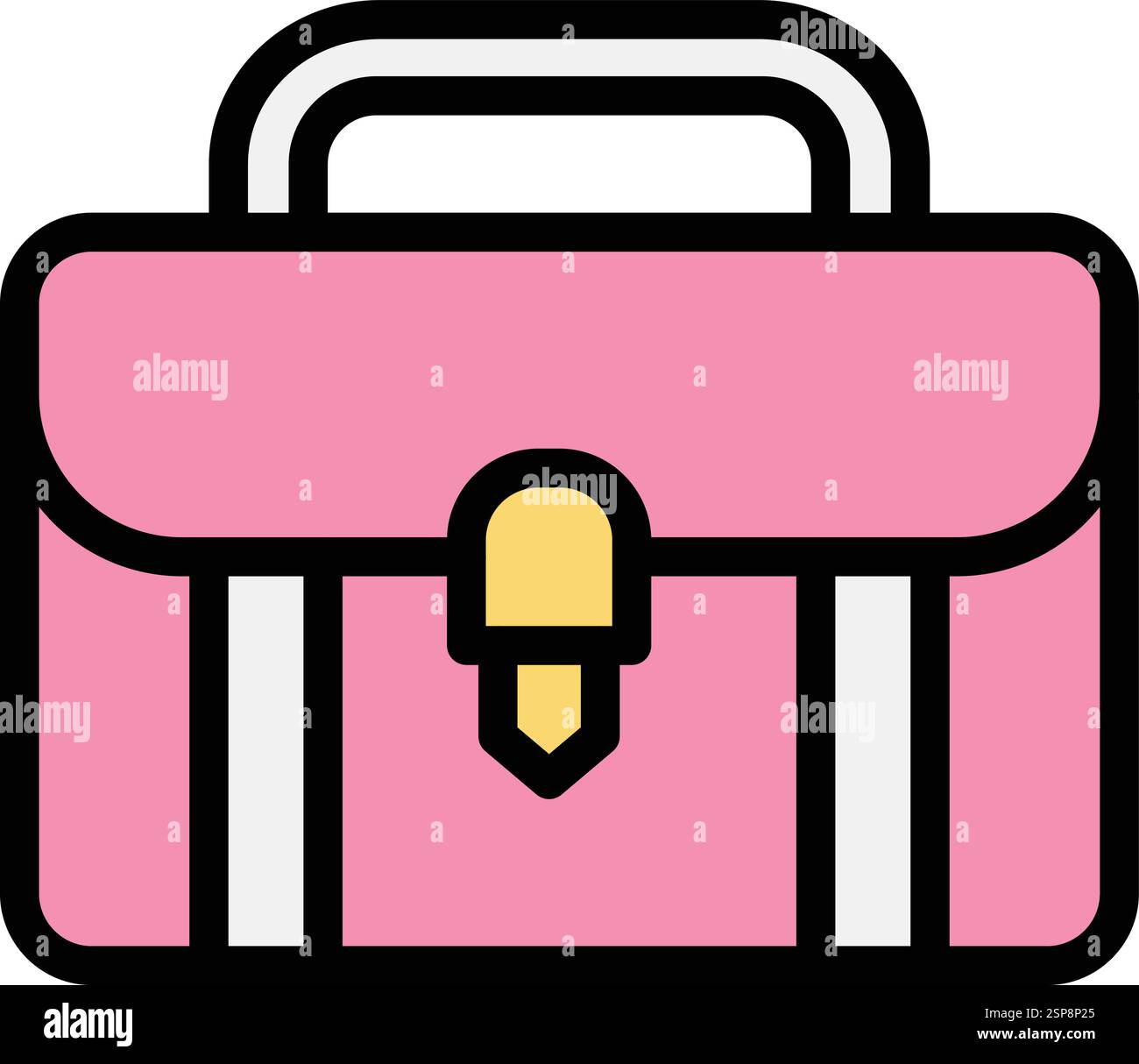 Briefcase Vector Icon Design Illustration Stock Vector