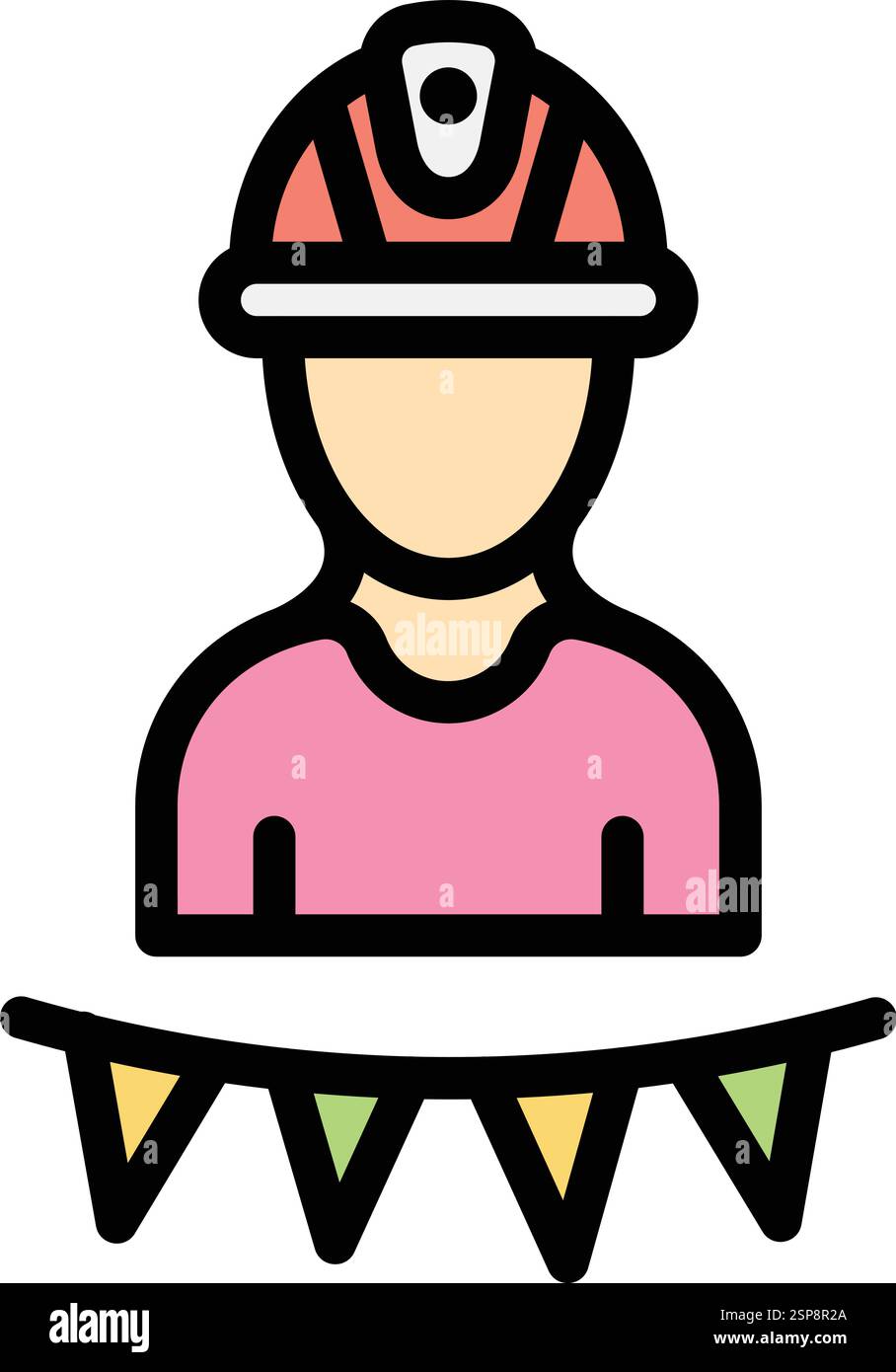 Labour day Vector Icon Design Illustration Stock Vector