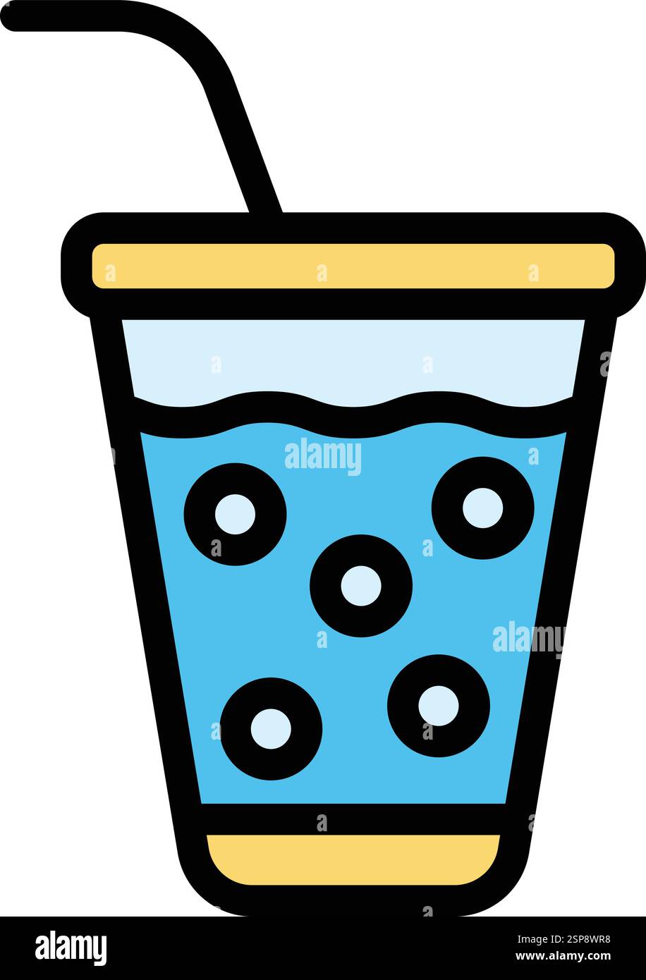 Soda Vector Icon Design Illustration Stock Vector