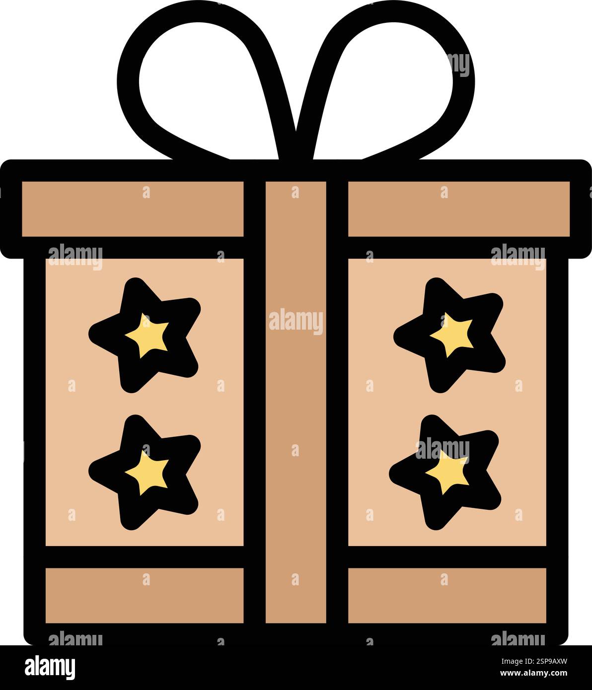 Gift box Vector Icon Design Illustration Stock Vector