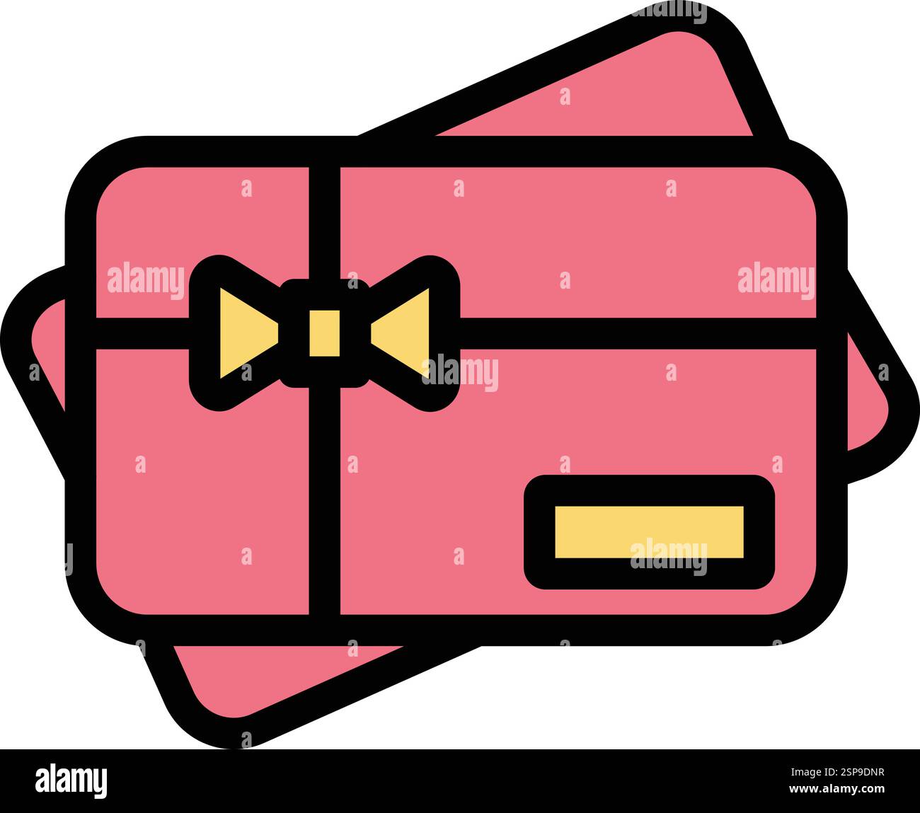 Gift card Vector Icon Design Illustration Stock Vector