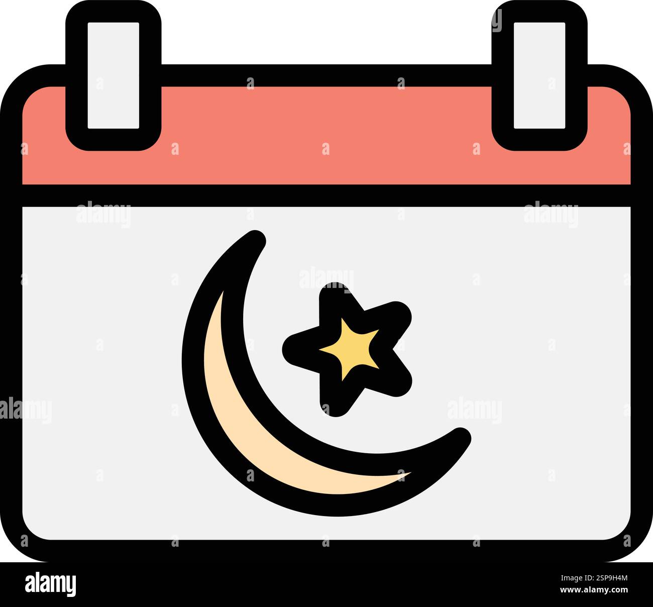 Calendar Vector Icon Design Illustration Stock Vector
