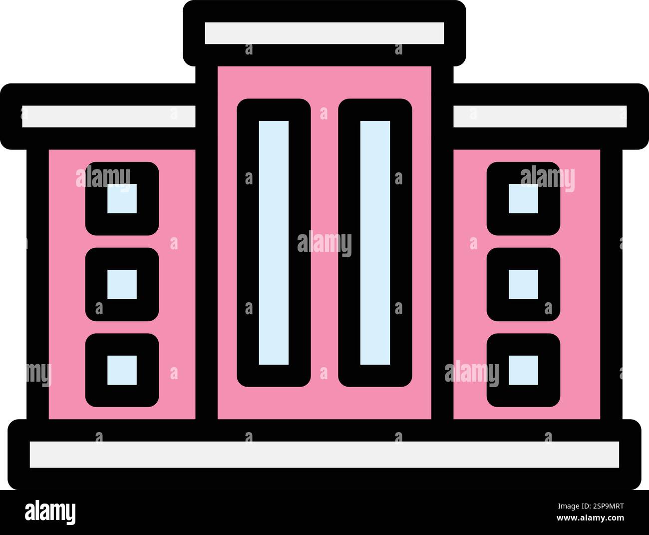 Supermarket Vector Icon Design Illustration Stock Vector