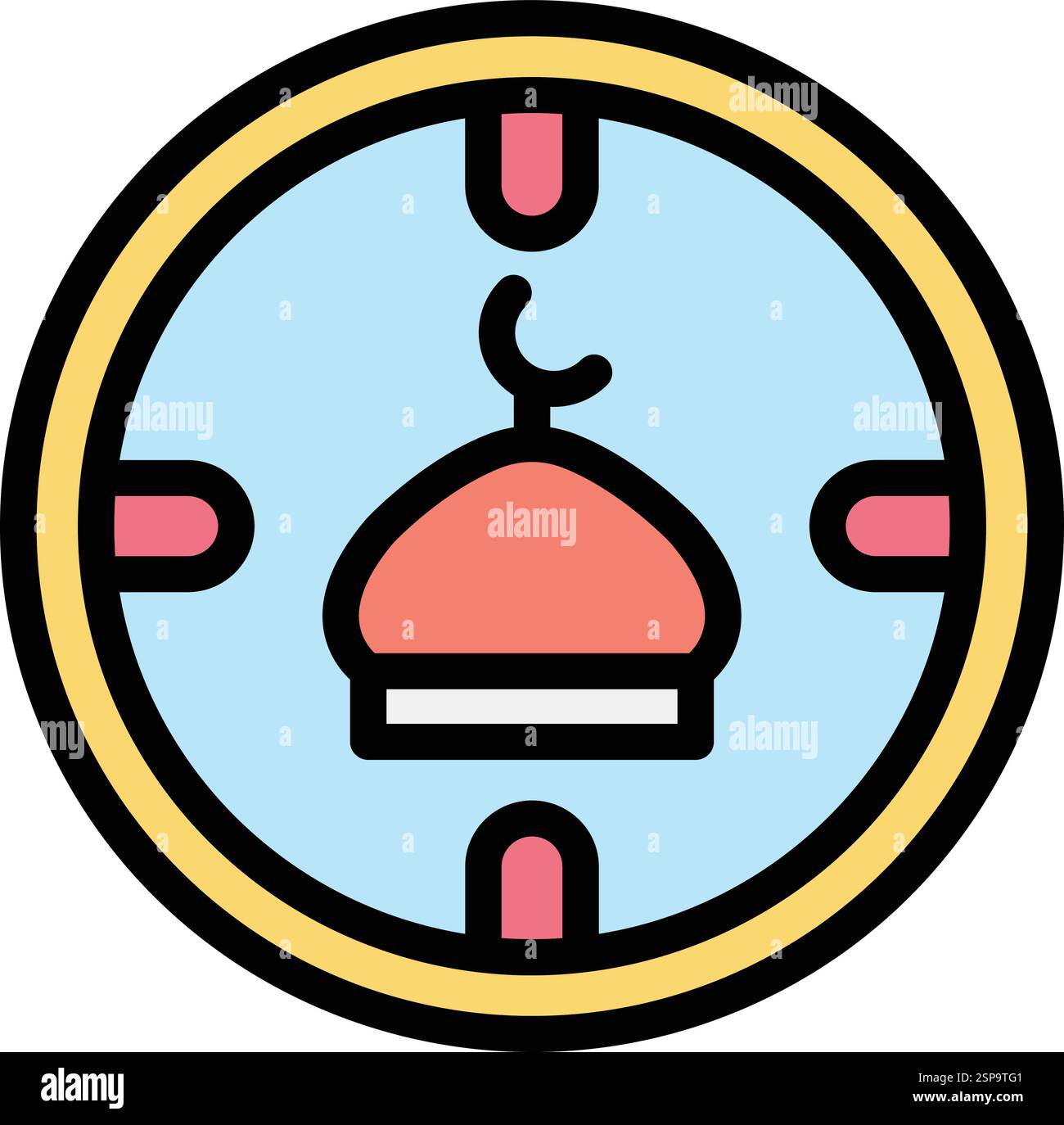 Direction Vector Icon Design Illustration Stock Vector