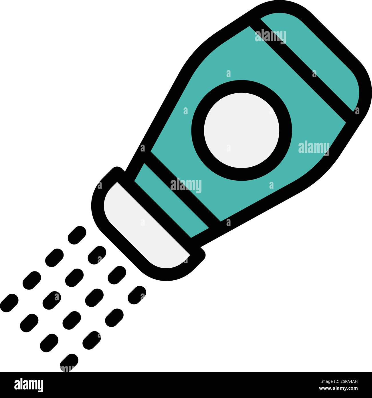 Salt shaker Vector Icon Design Illustration Stock Vector