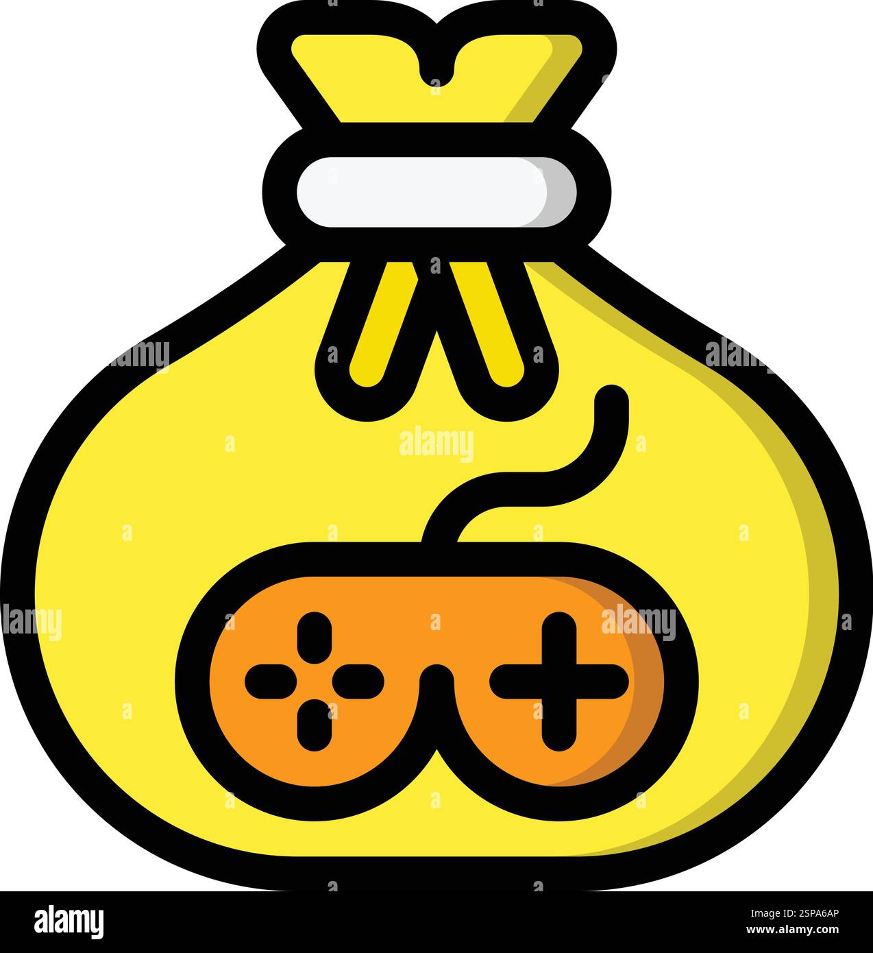 Money bag Vector Icon Design Illustration Stock Vector