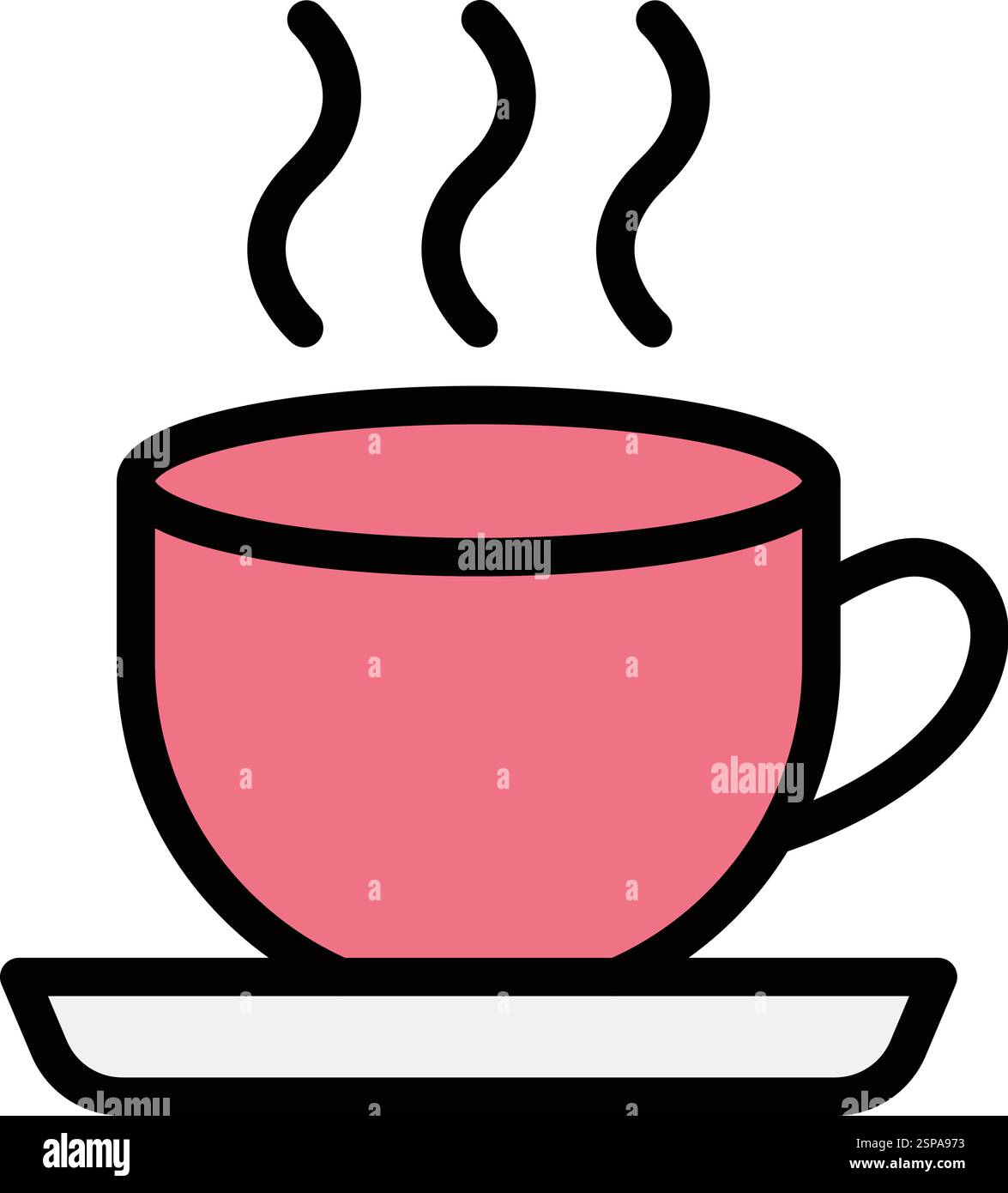 Coffee Vector Icon Design Illustration Stock Vector