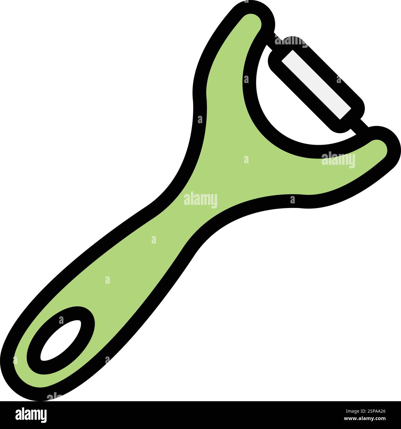 Peeler Vector Icon Design Illustration Stock Vector