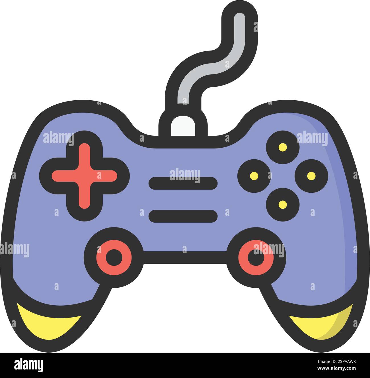 Game controller Vector Icon Design Illustration Stock Vector
