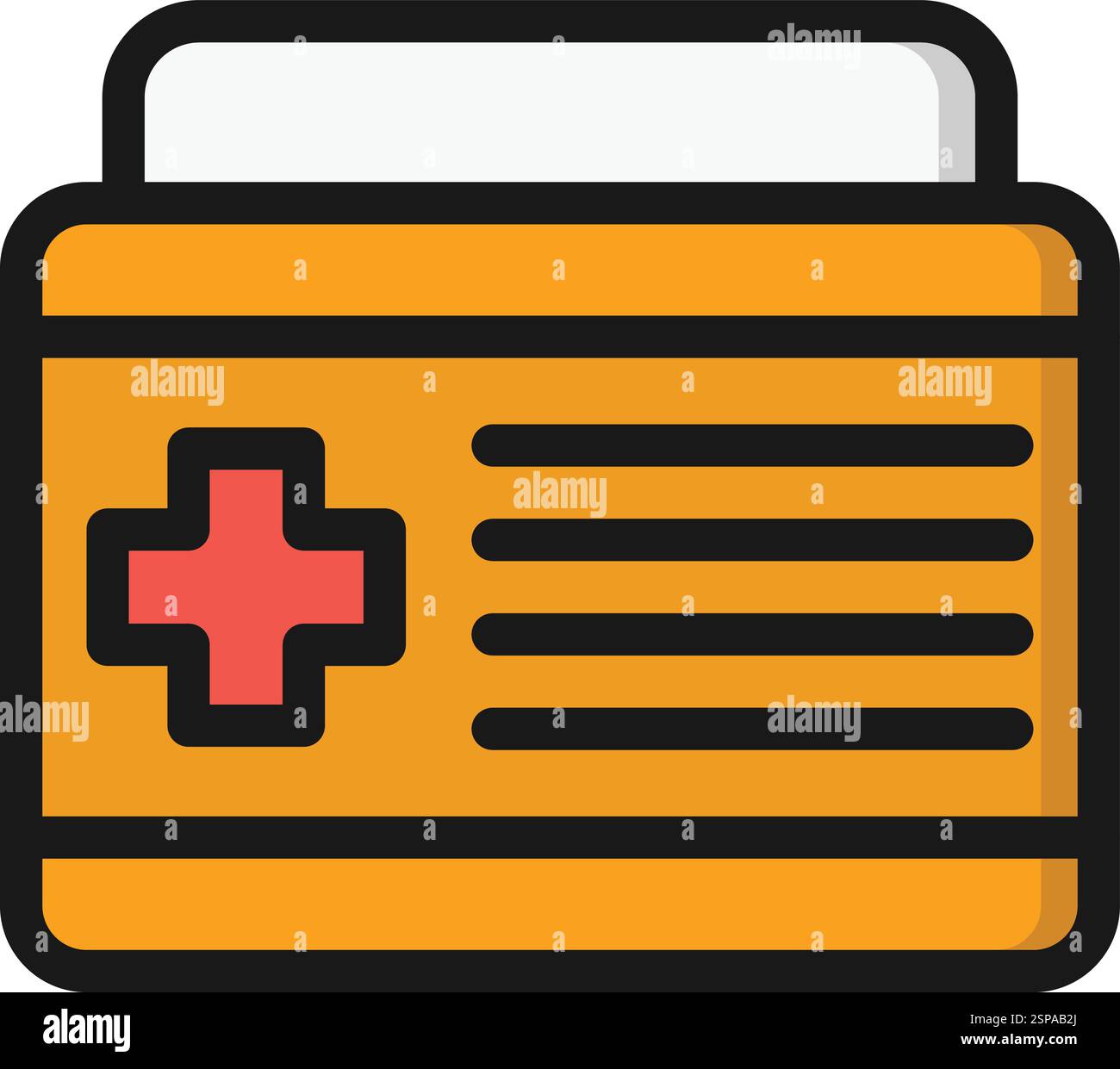 Ointment Vector Icon Design Illustration Stock Vector