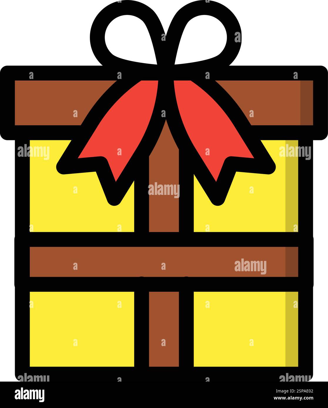 Gift box Vector Icon Design Illustration Stock Vector