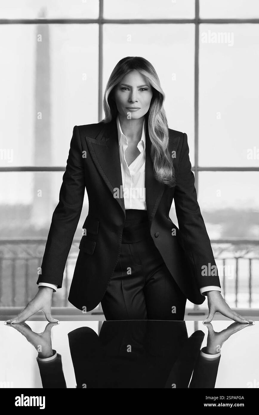 MELANIA TRUMP First Lady of the United States as wife of President