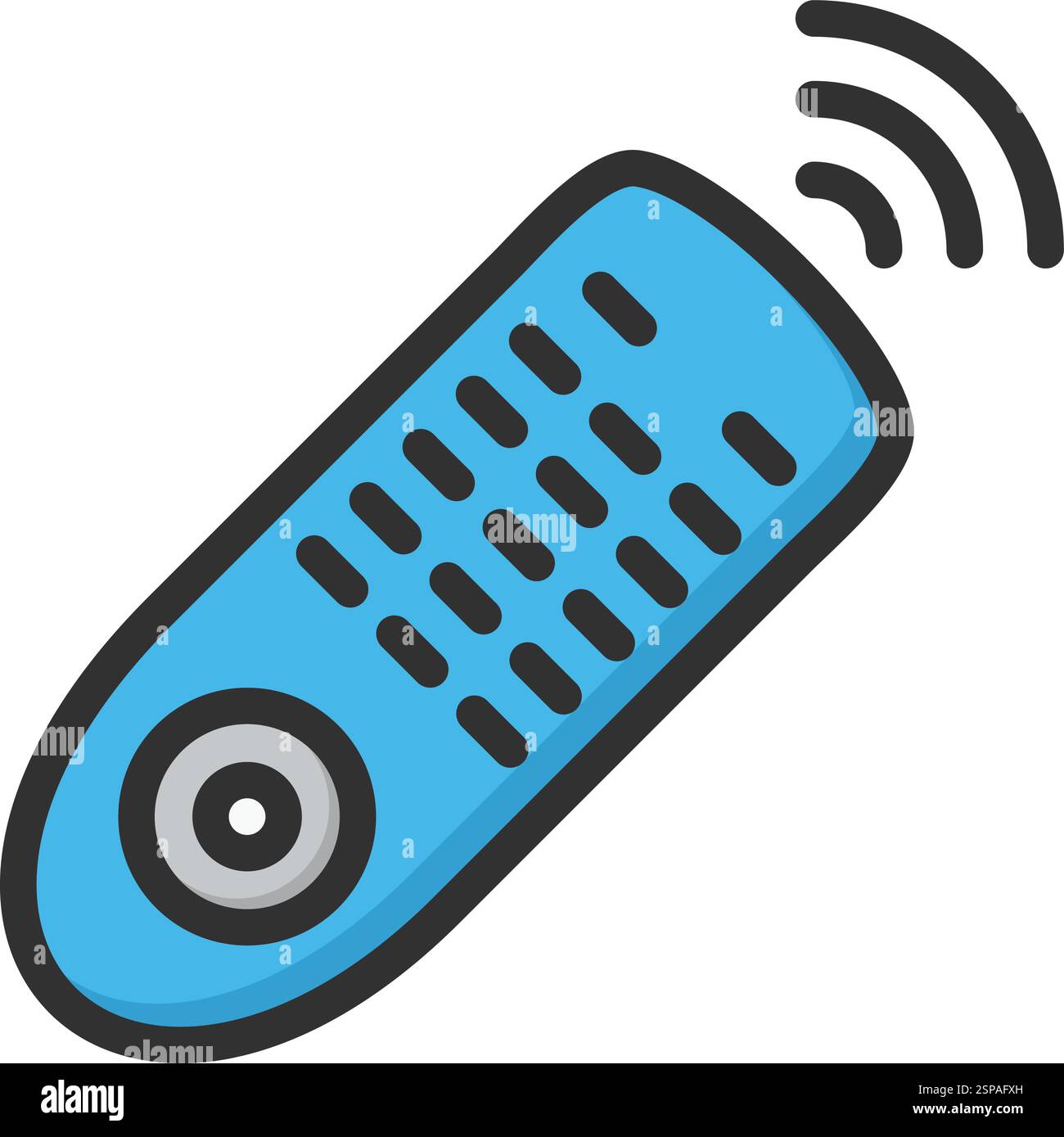Remote control Vector Icon Design Illustration Stock Vector